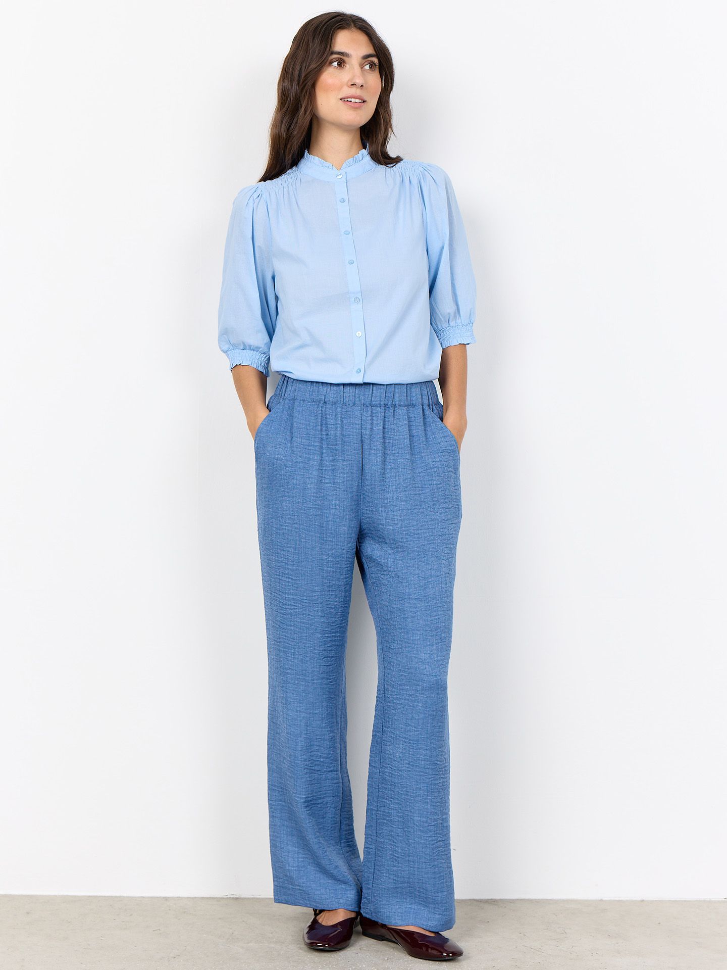 Soyaconcept Pantalon Charissa Blauw 00083131-1350