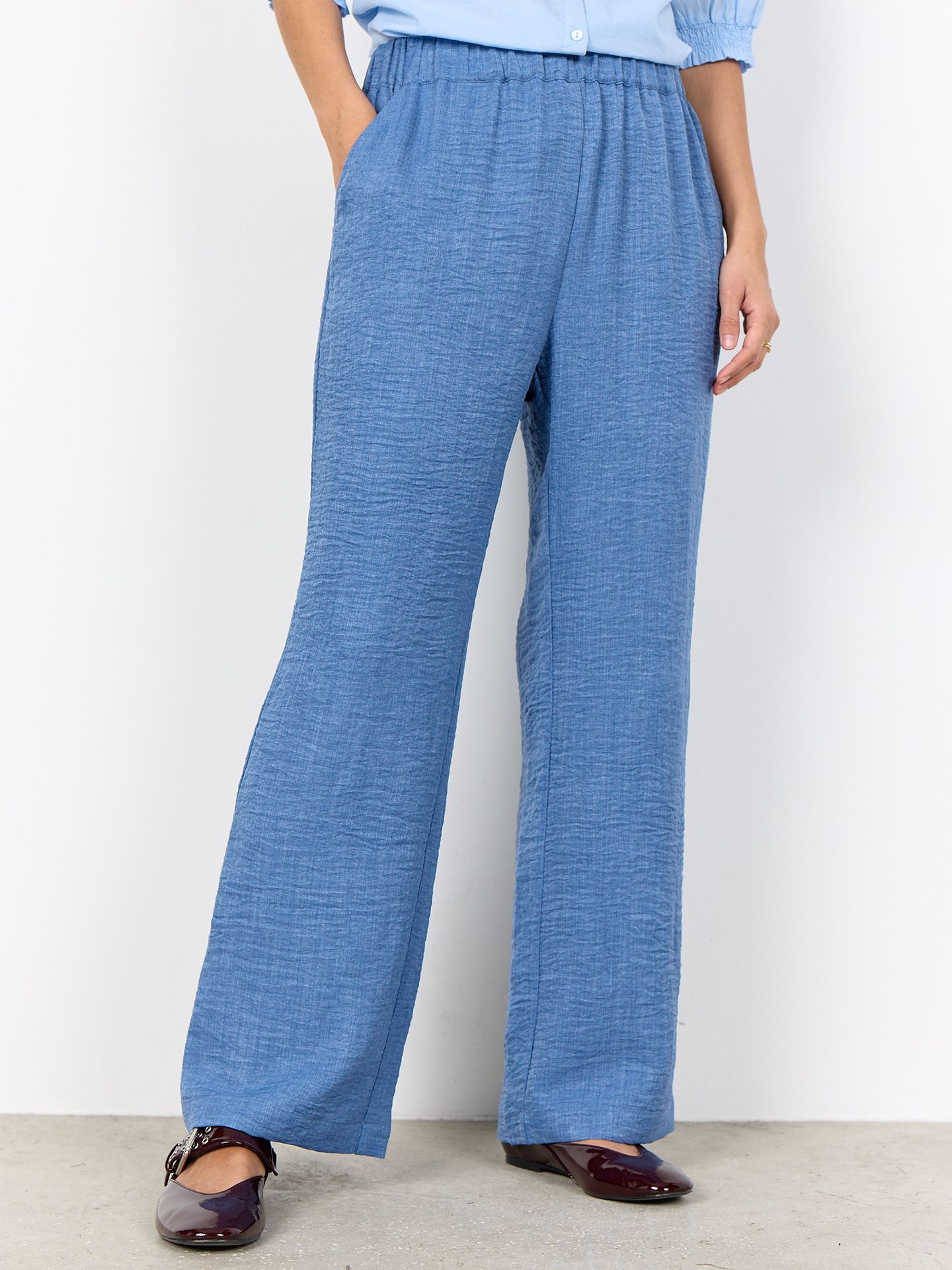 Soyaconcept Pantalon Charissa Blauw 00083131-1350