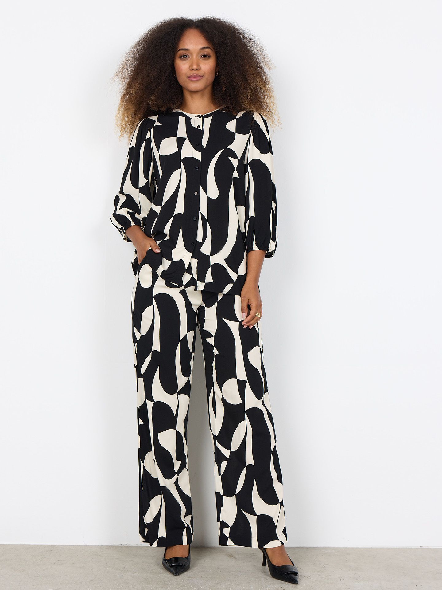 Soyaconcept Blouse Chanise Zwart 00083134-7500