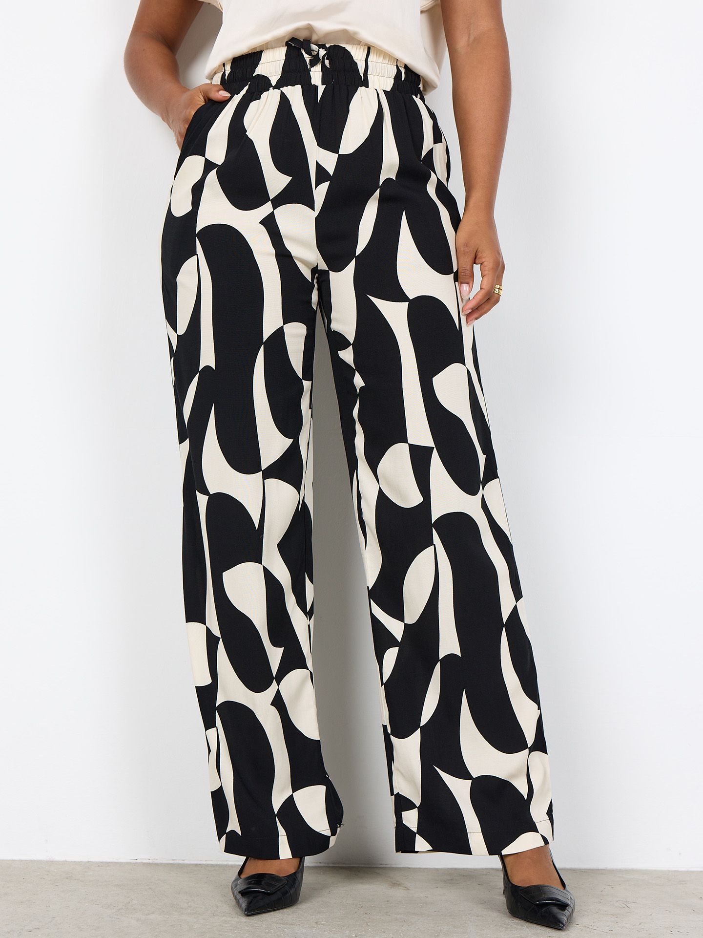 Soyaconcept Pantalon Charise Zwart 00083135-7500