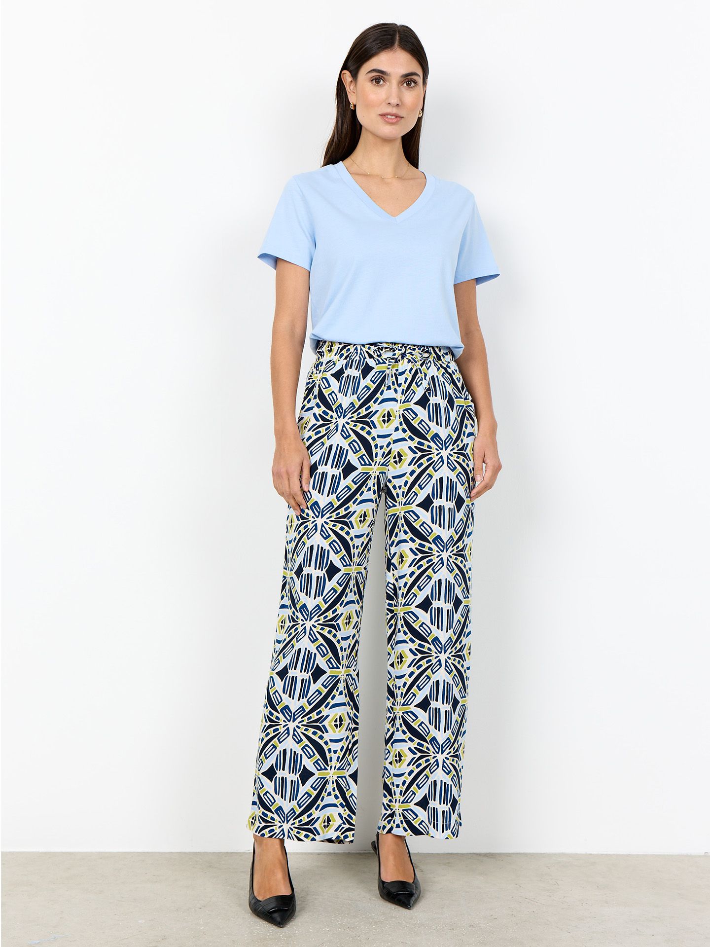 Soyaconcept Pantalon Cassiel Blauw 00083137-1500