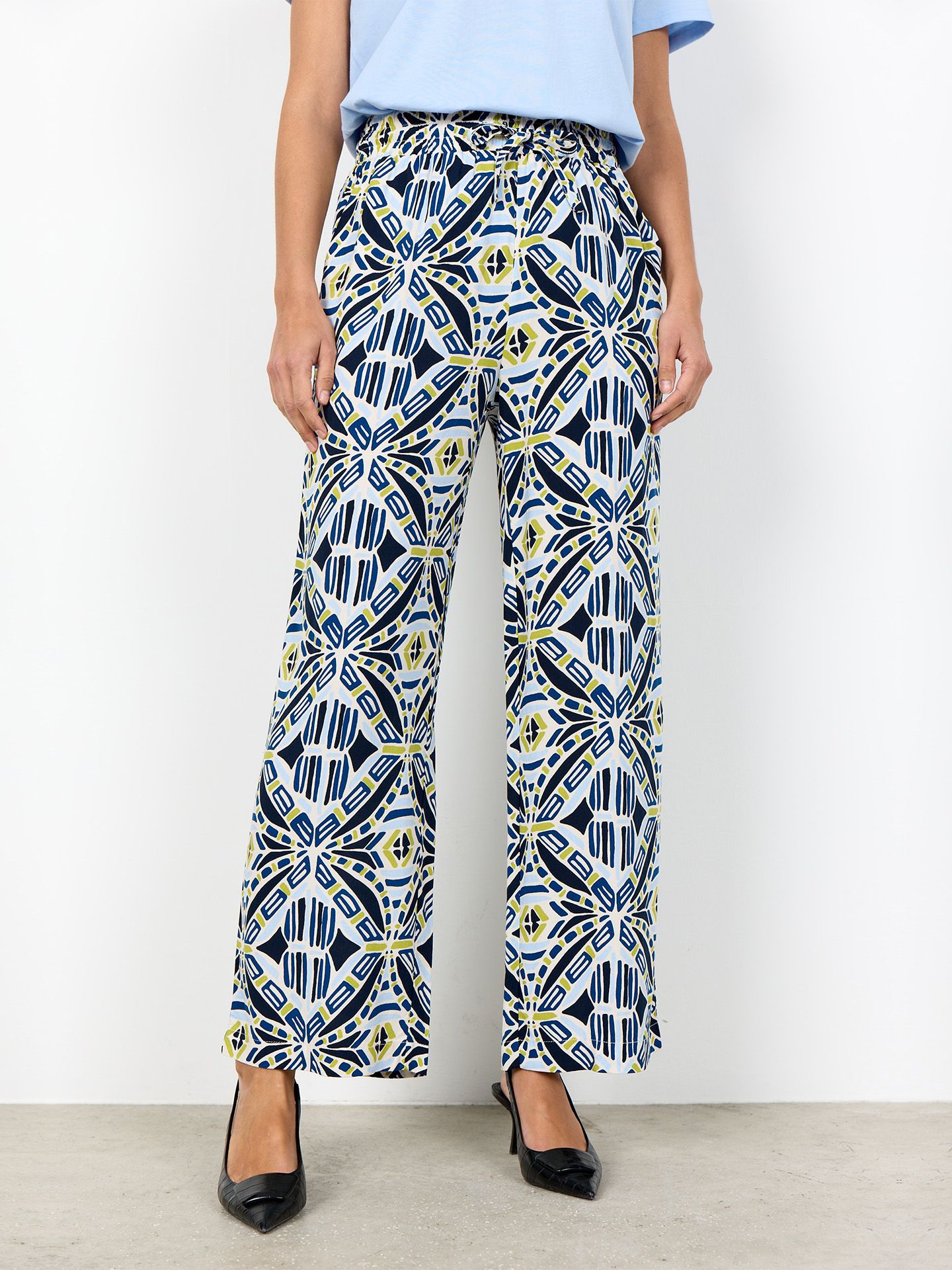 Soyaconcept Pantalon Cassiel Blauw 00083137-1500