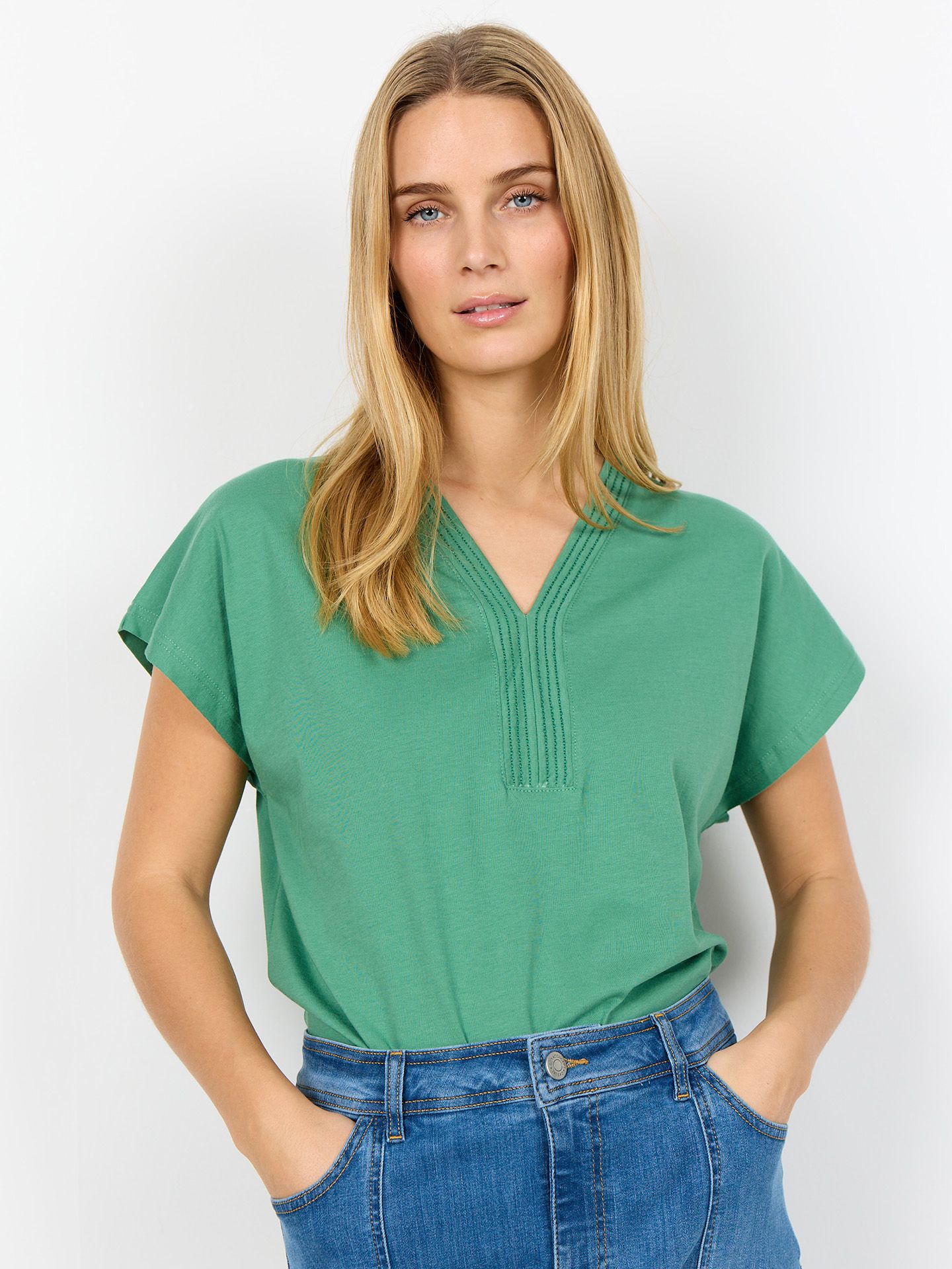 Soyaconcept T-shirt Derby Groen 00083138-6450