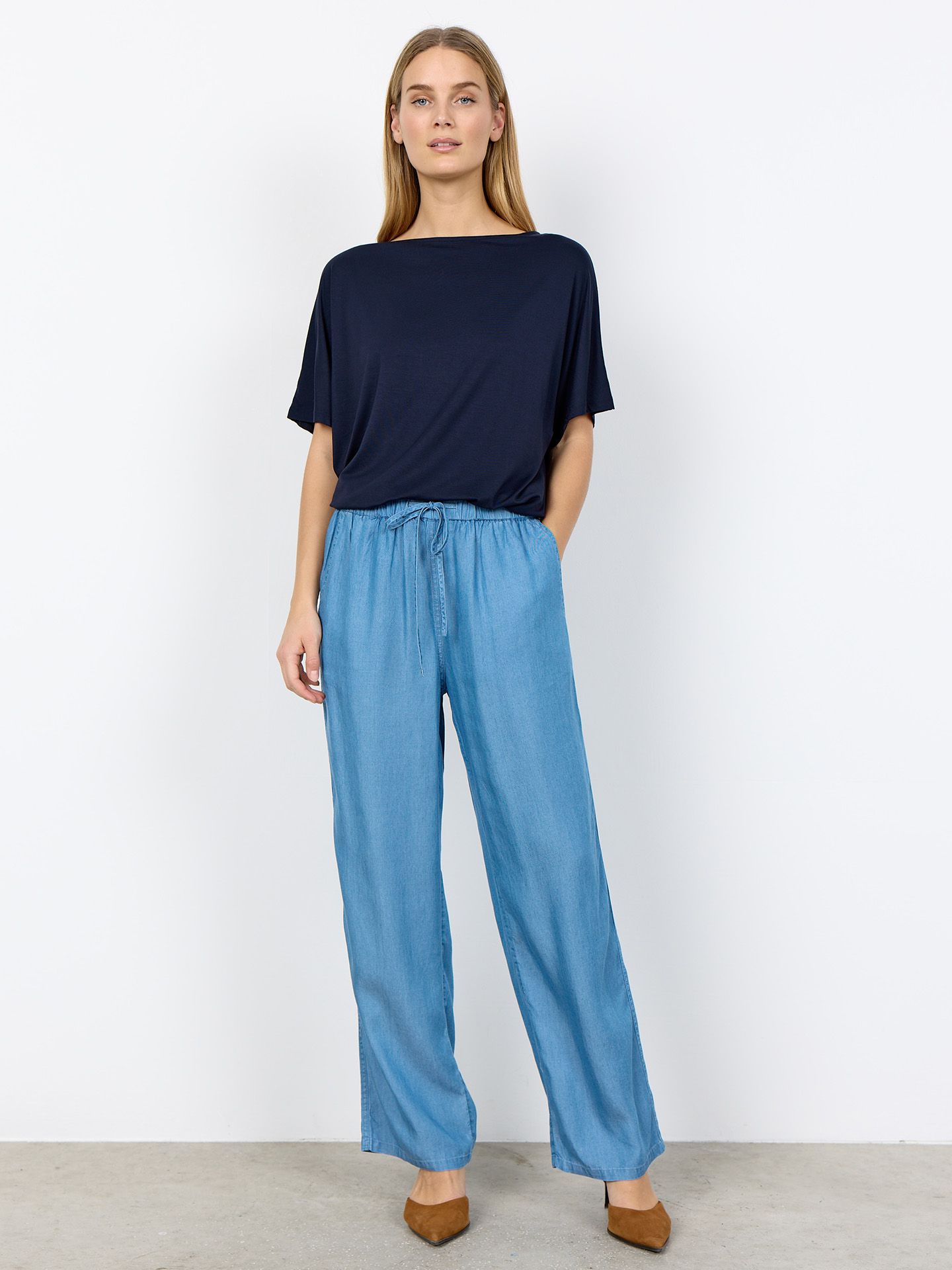 Soyaconcept Pantalon Liv Blauw 00083139-800