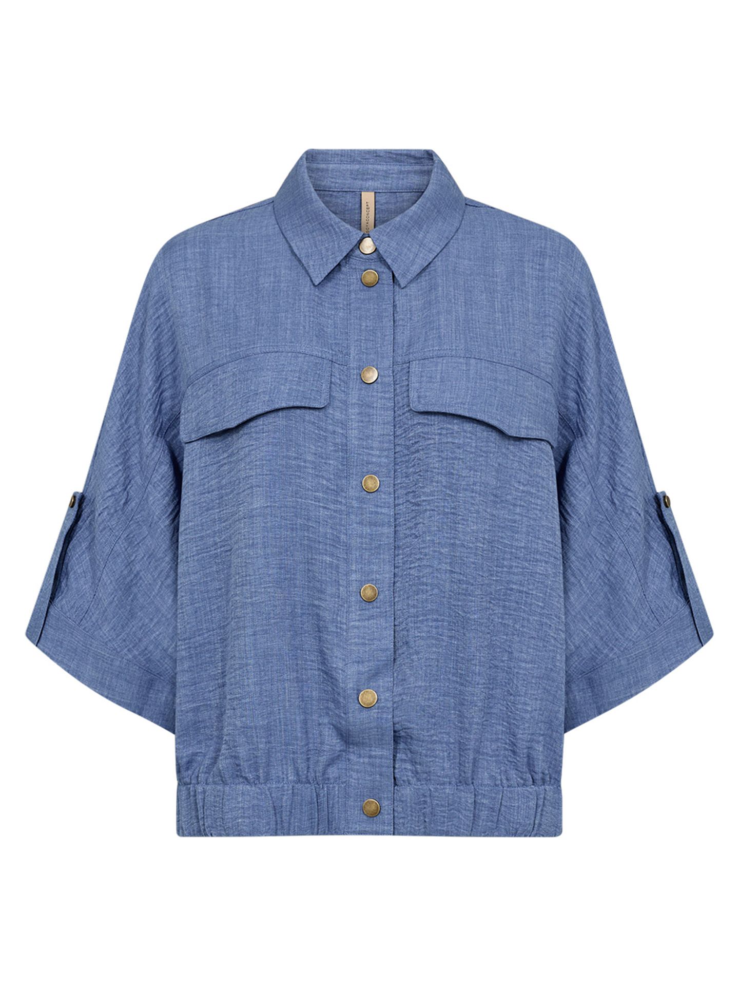 Soyaconcept Blouse Charissa  Blauw 00083142-1350