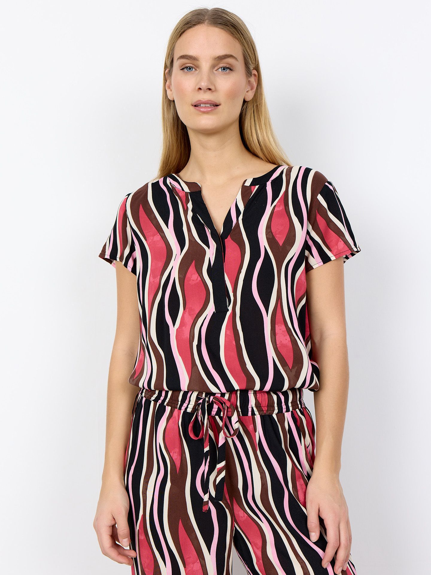 Soyaconcept Blouse Cammi Roze 00083143-4600