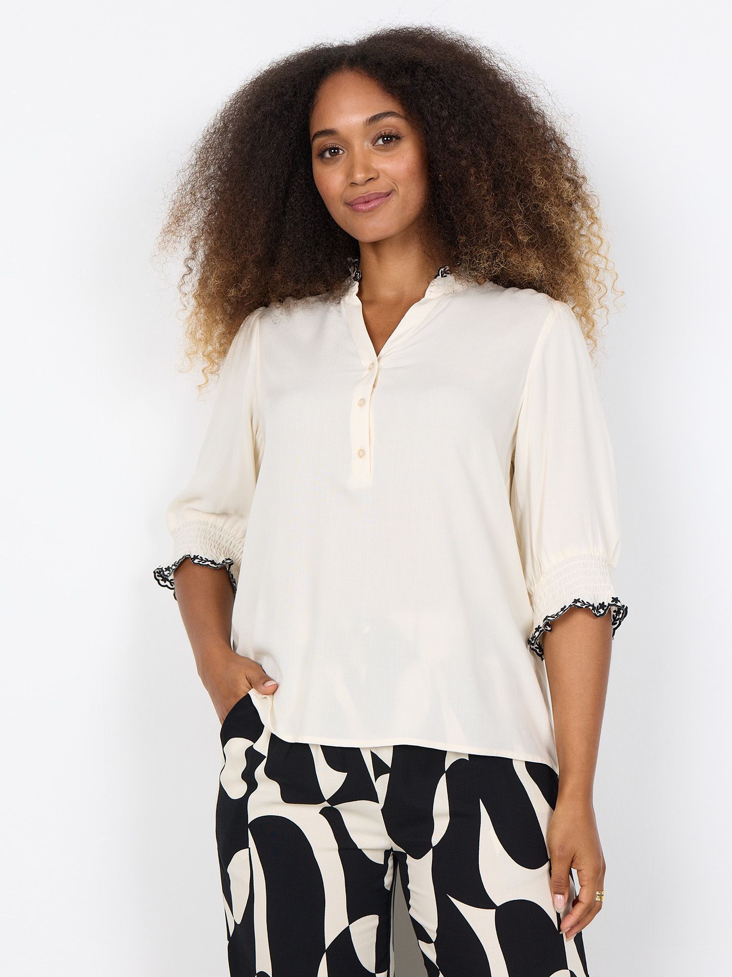 Soyaconcept Blouse Radia Off white 00083145-5000