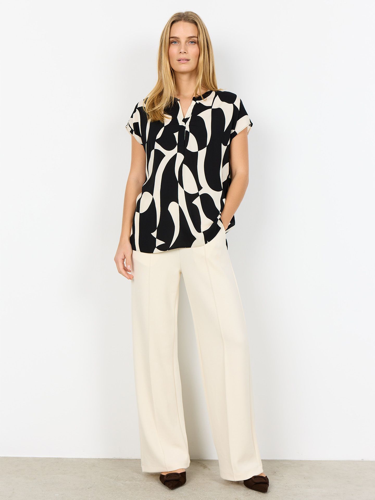 Soyaconcept Blouse Chanise Zwart 00083146-7500