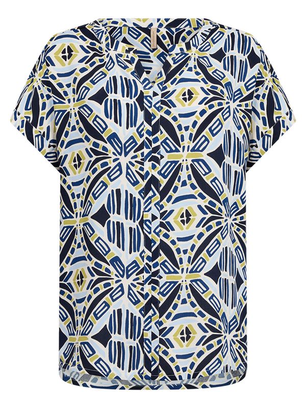 Soyaconcept Blouse Cassiel Blauw 2900079535060