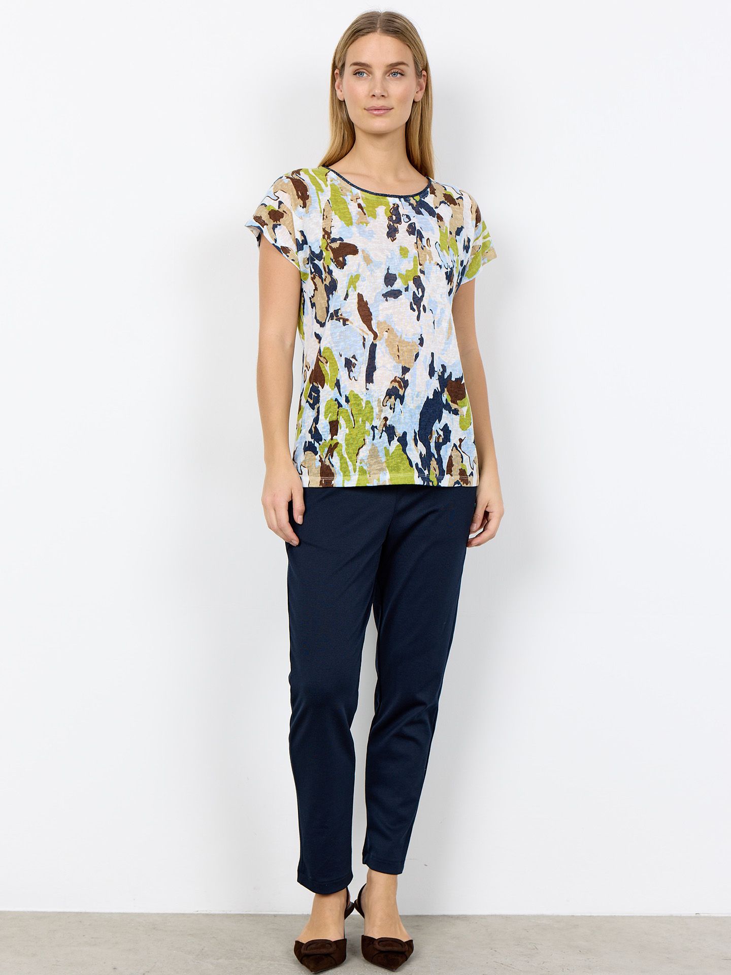 Soyaconcept T-shirt Aretha Blauw 00083149-1600