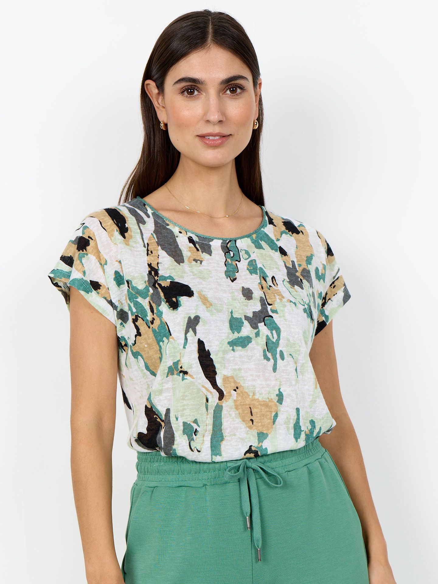 Soyaconcept T-shirt Aretha Groen 00083149-6450