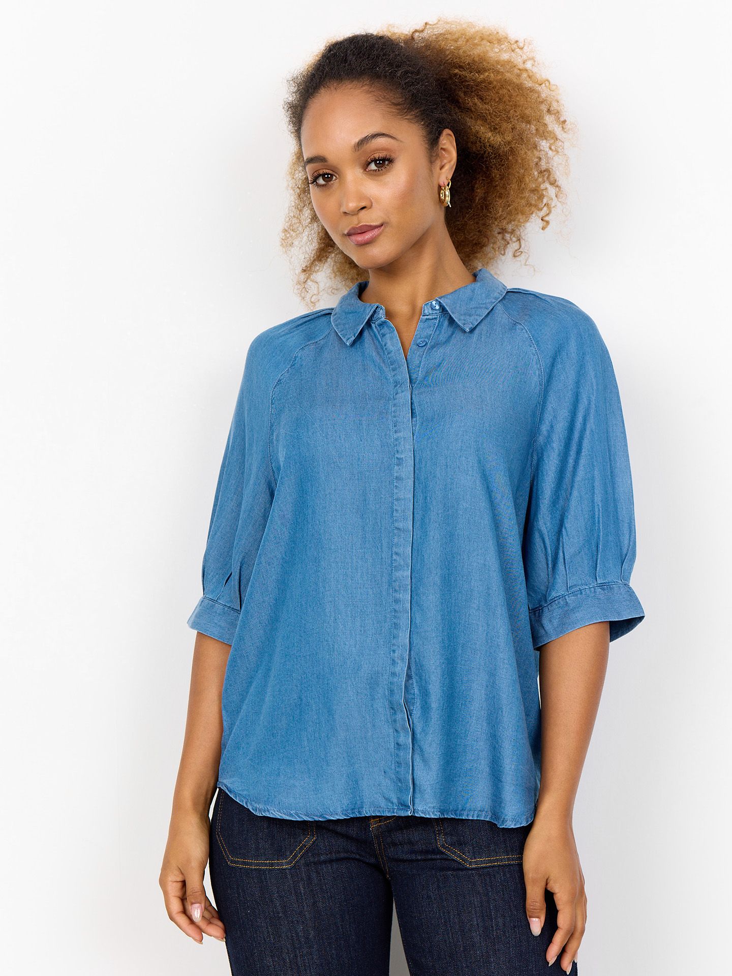 Soyaconcept Blouse Liv Blauw 00083150-800