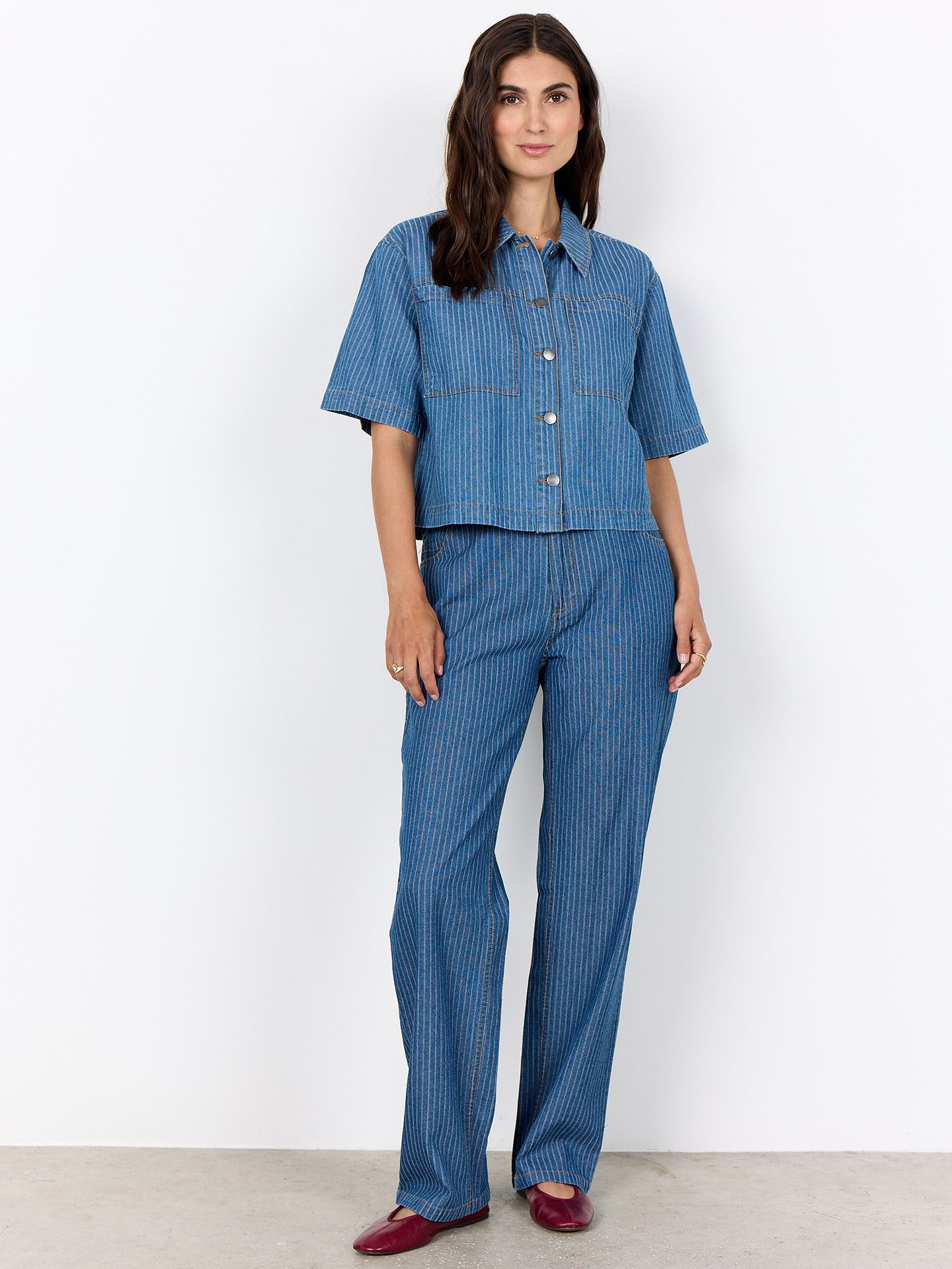 Soyaconcept Blouse Caisho Blauw 00083154-800