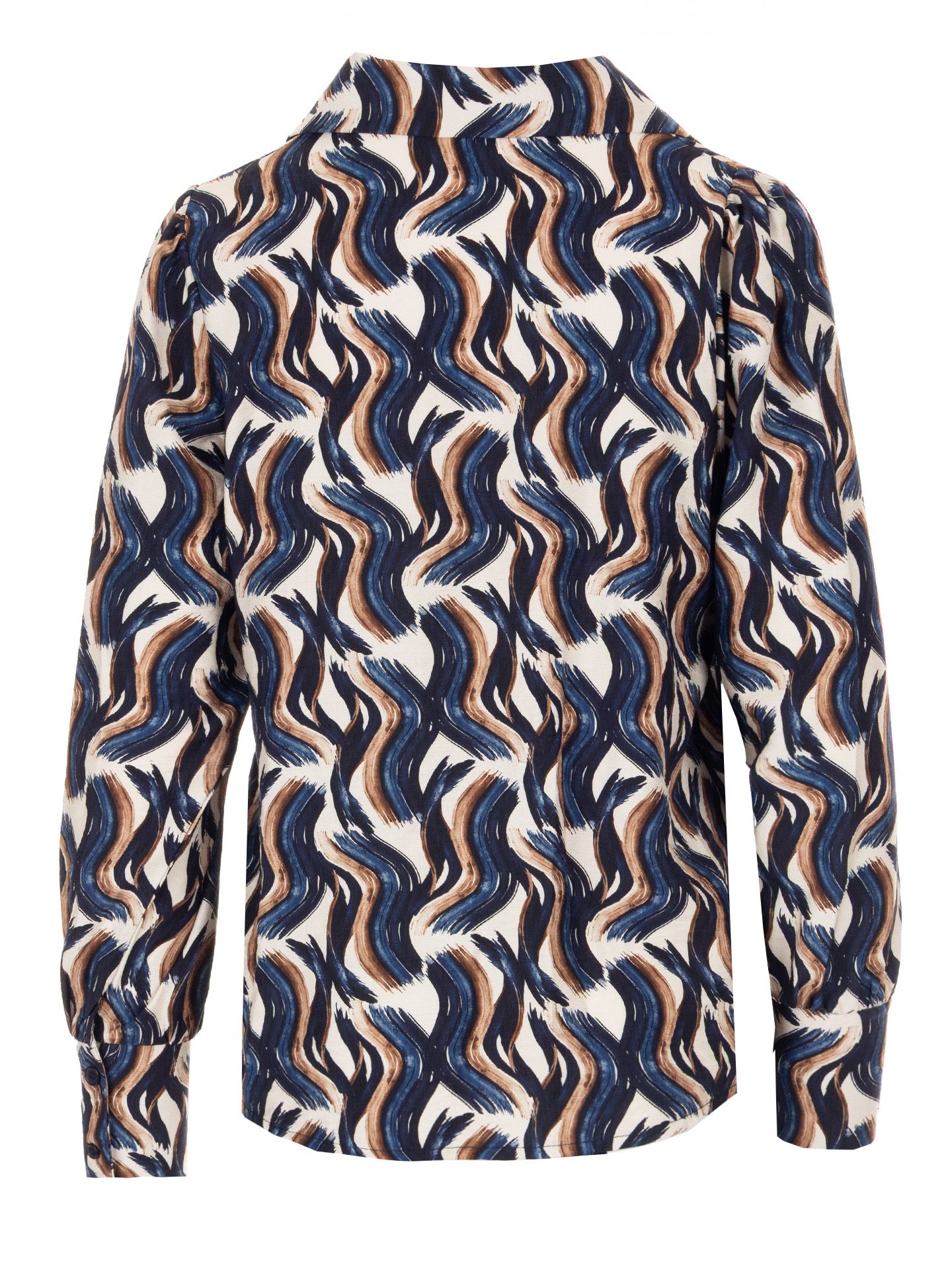 FOS Fashion Blouse Evita Blauw 00083173-1500