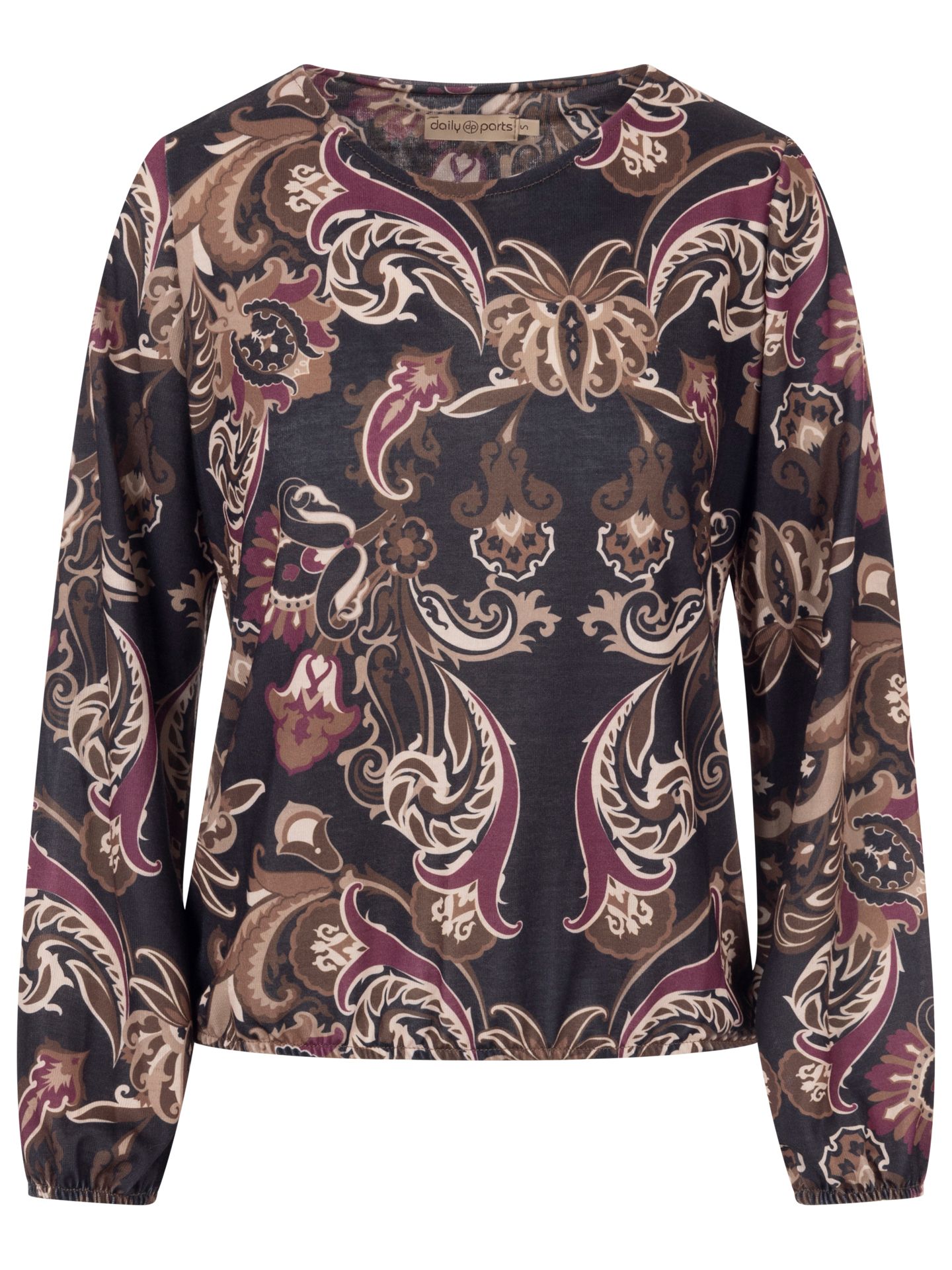 daily parts Shirt Manja Zwart 2900079598041