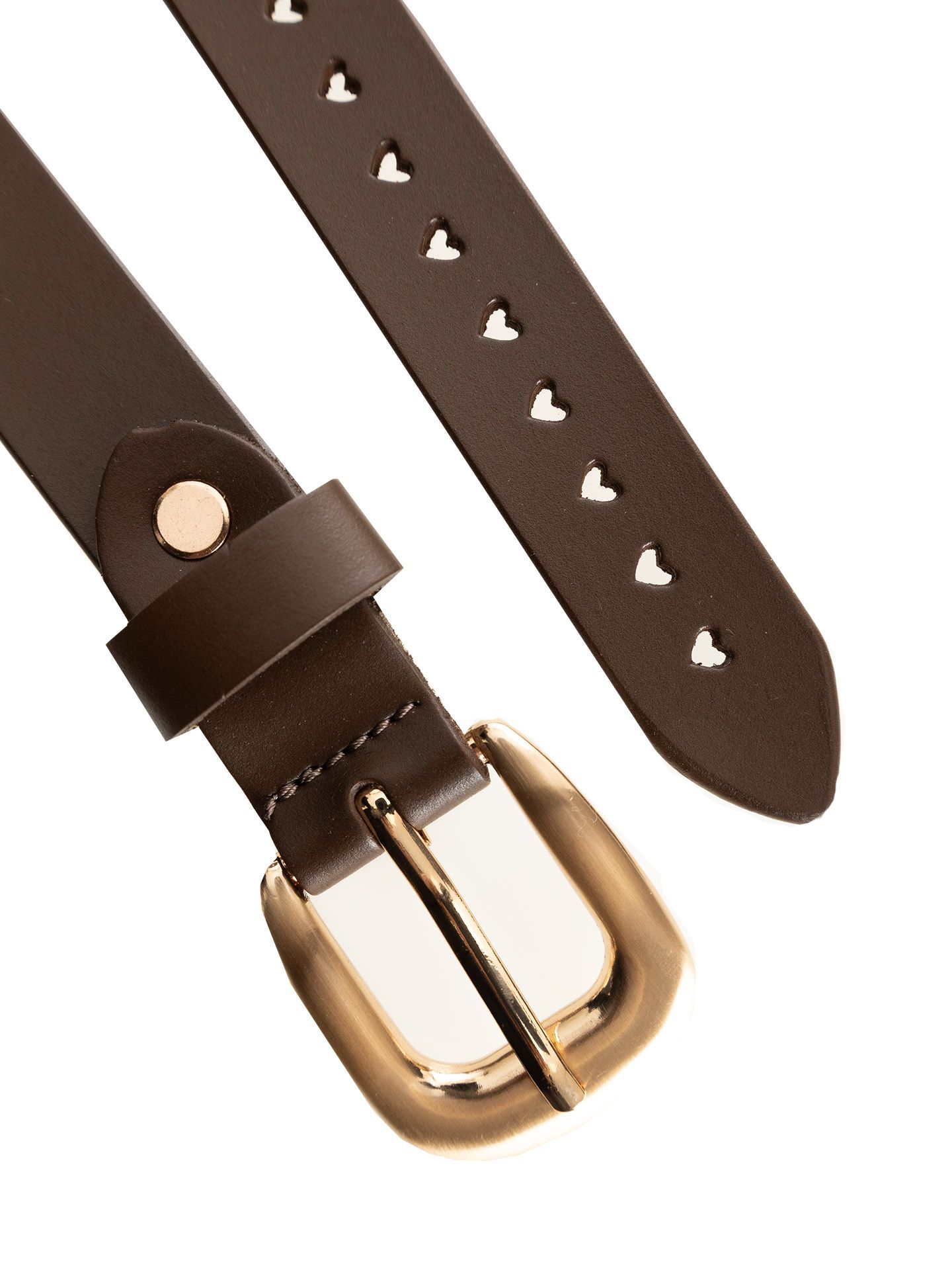 Schijvens mode Riem Ragne Bruin 00083193-5800
