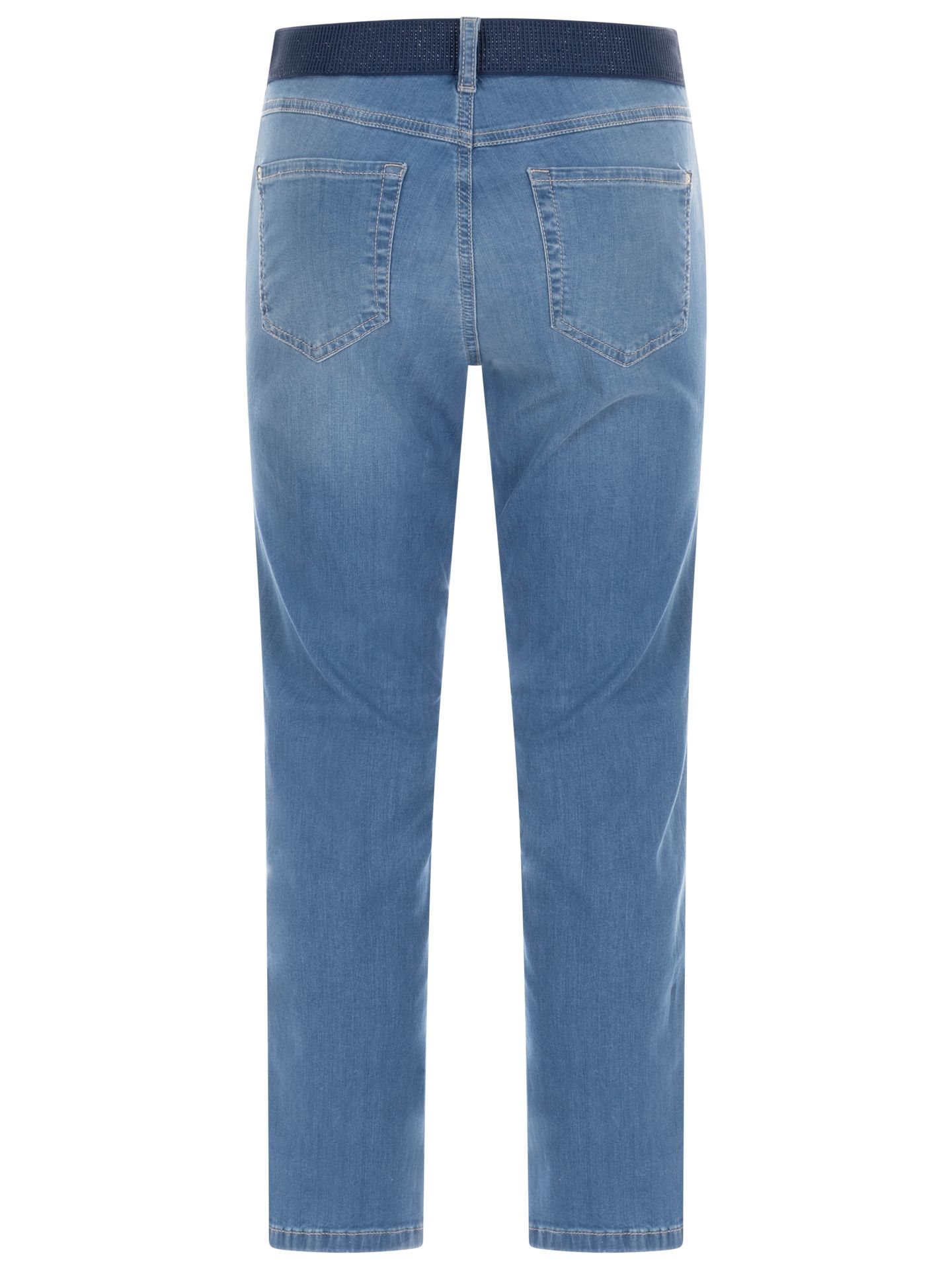Angels Slim Fit Jeans Cici Sporty Blauw 00083198-775