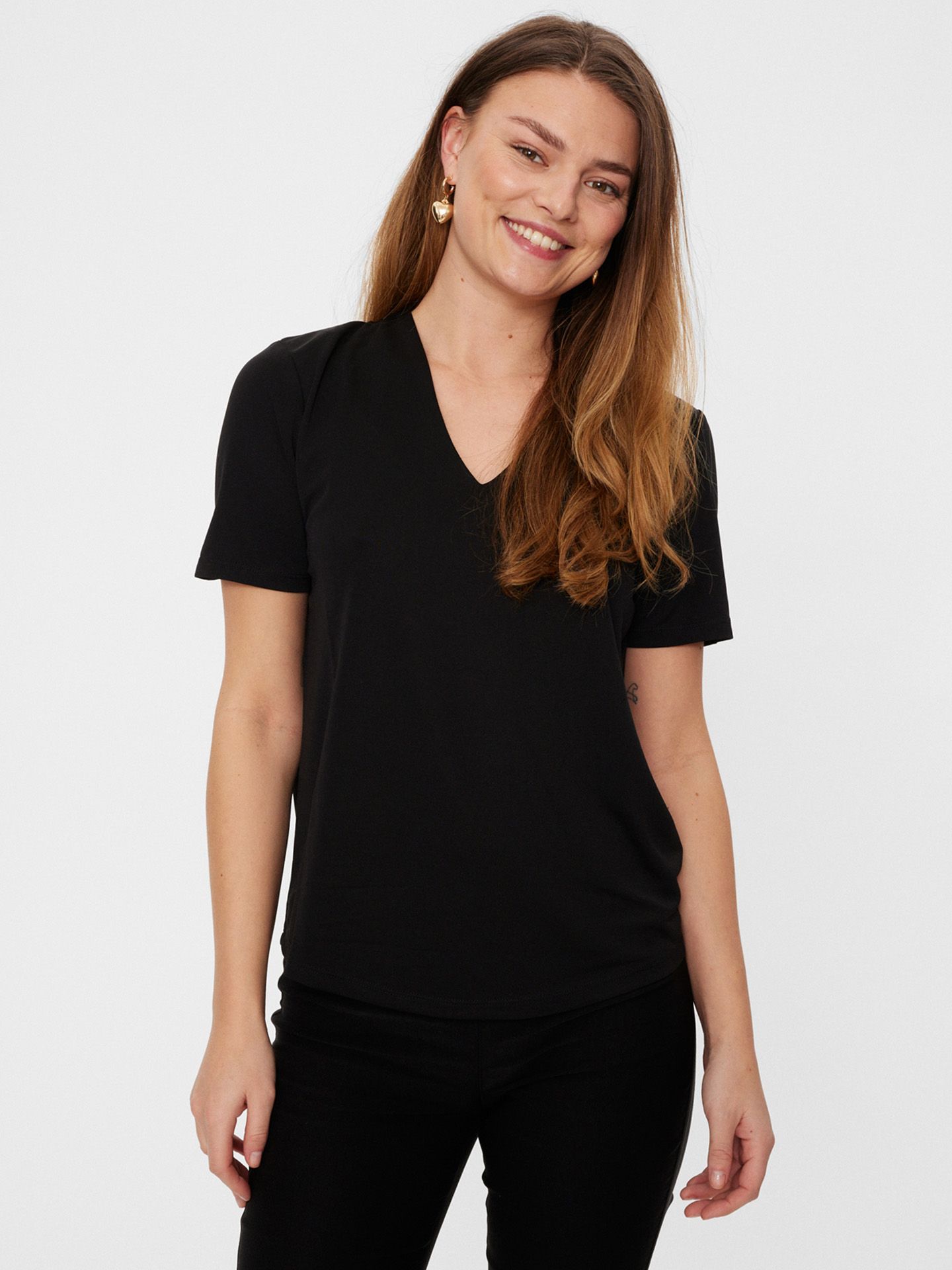 Freequent T-shirt Yr Zwart 00083199-7500