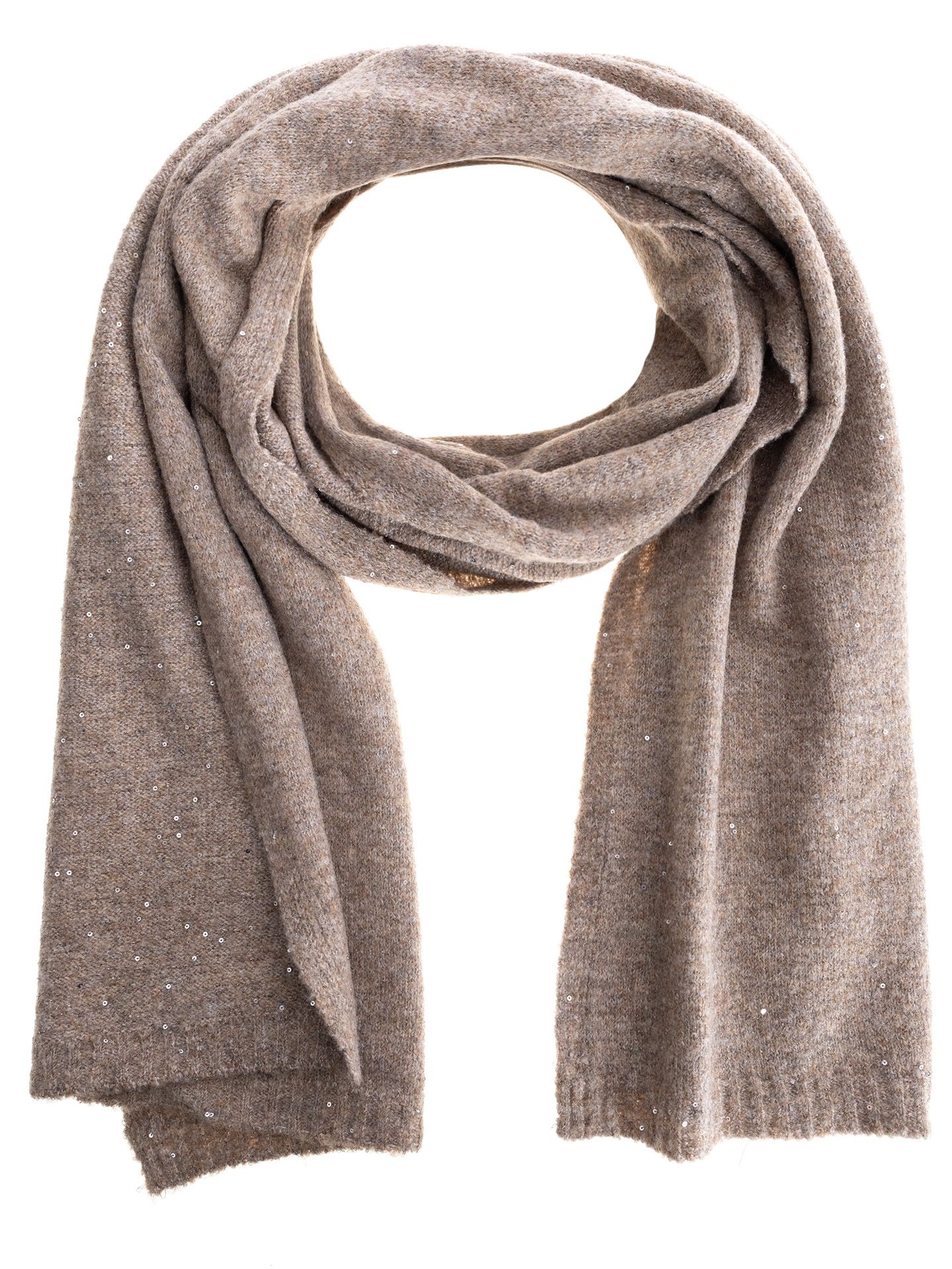 Schijvens mode Sjaal Jordan Taupe 00083203-5500