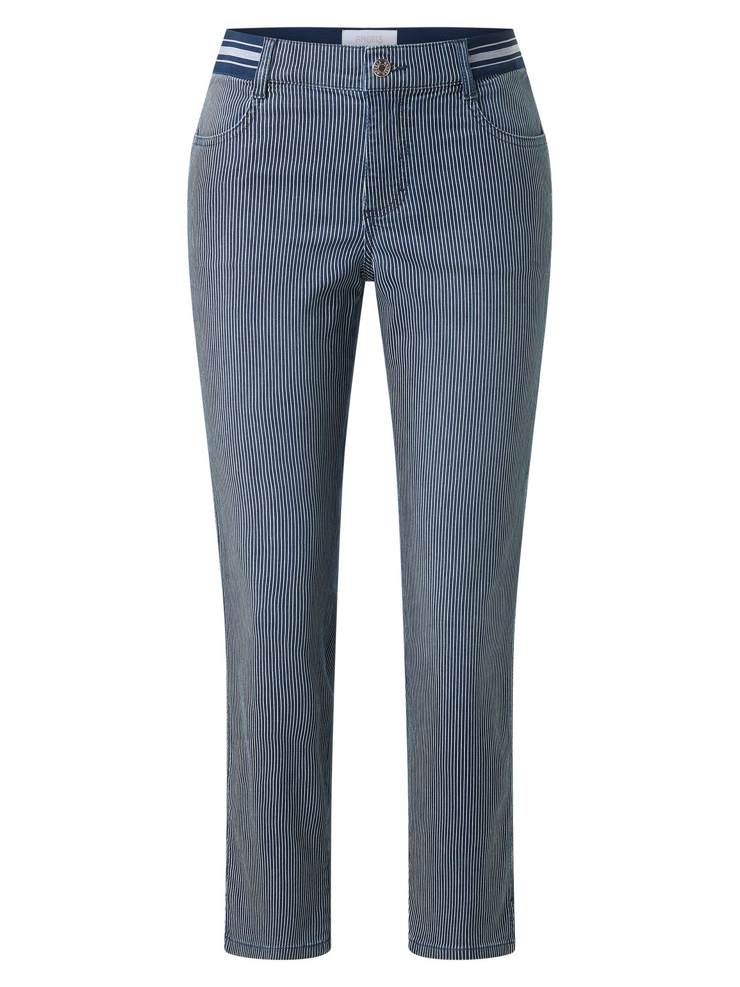 Angels Slim Fit Jeans Cira Sporty 7/8 Blauw 00083205-1500