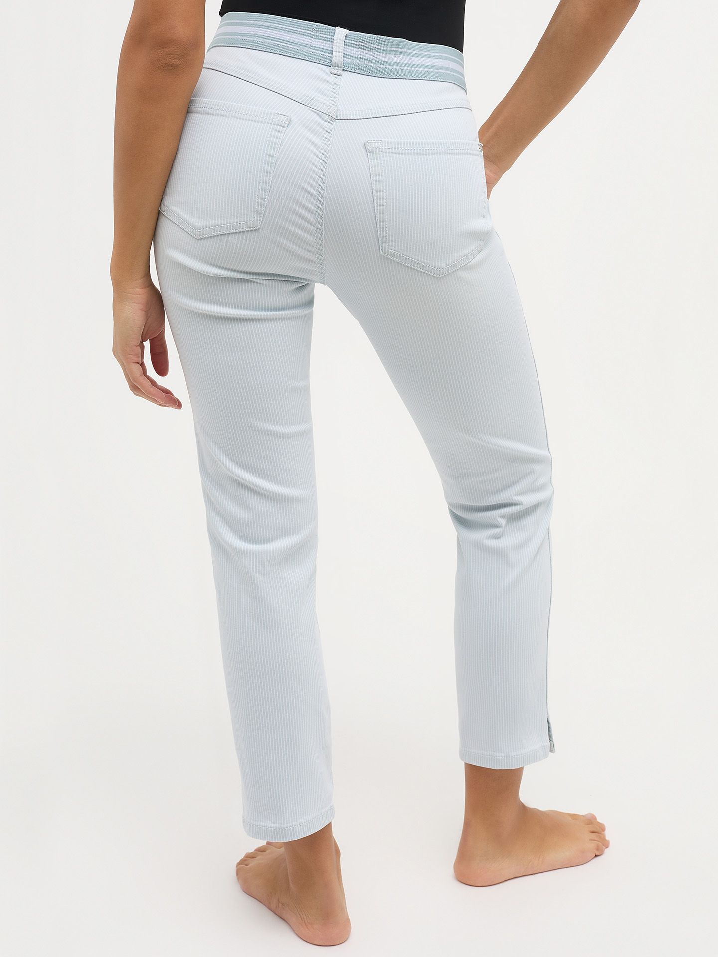 Angels Slim Fit Jeans Cira Sporty 7/8 Blauw 00083205-1600
