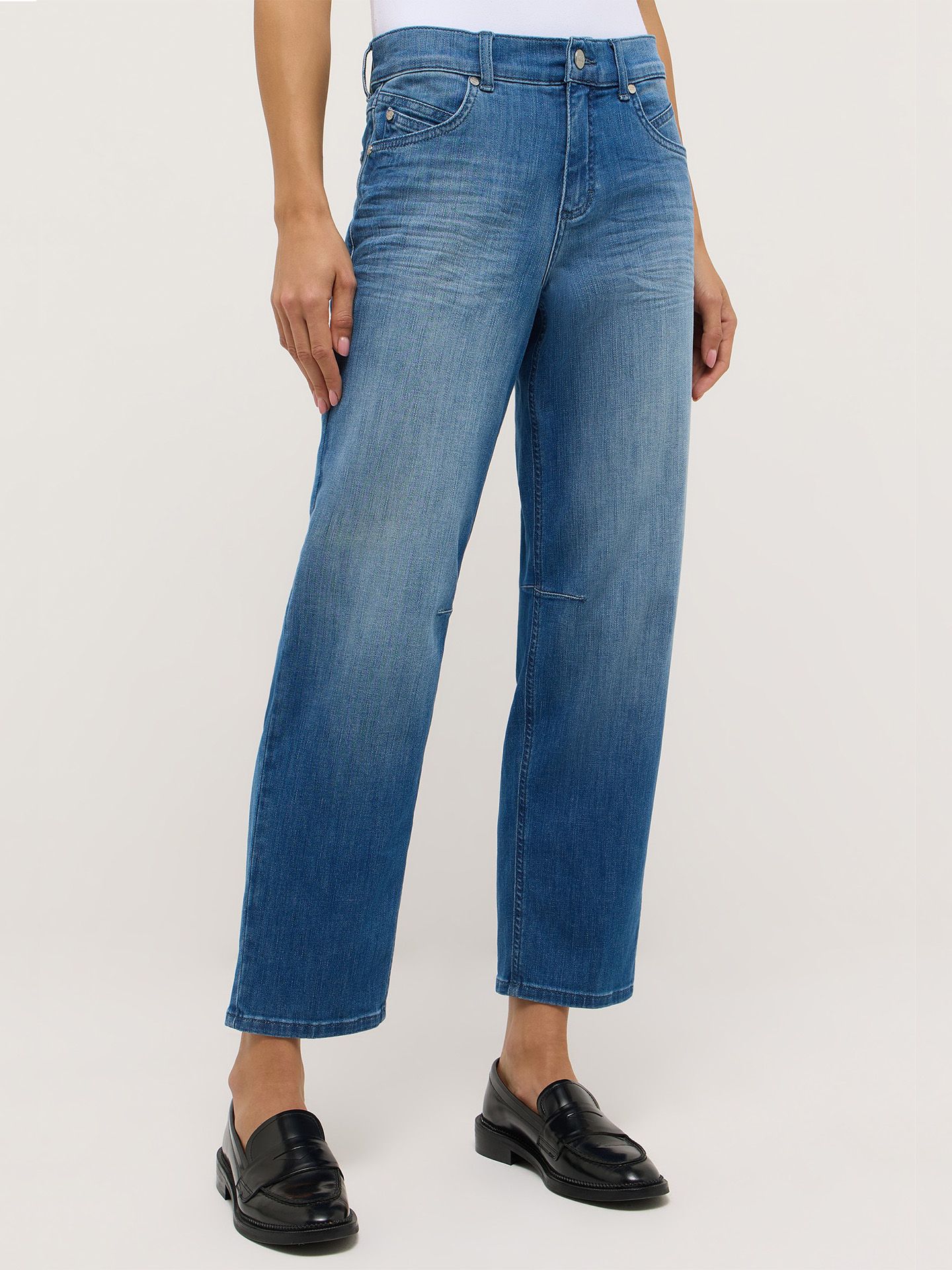 Angels Barrel Jeans Evy 7/8 Blauw 00083210-775
