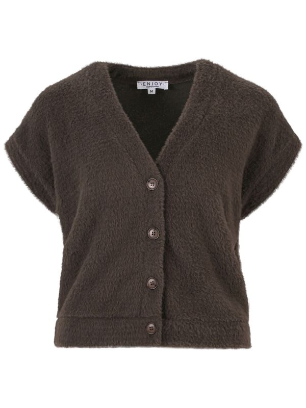 Enjoy Womenswear Vest Kylie Taupe 2900079663060