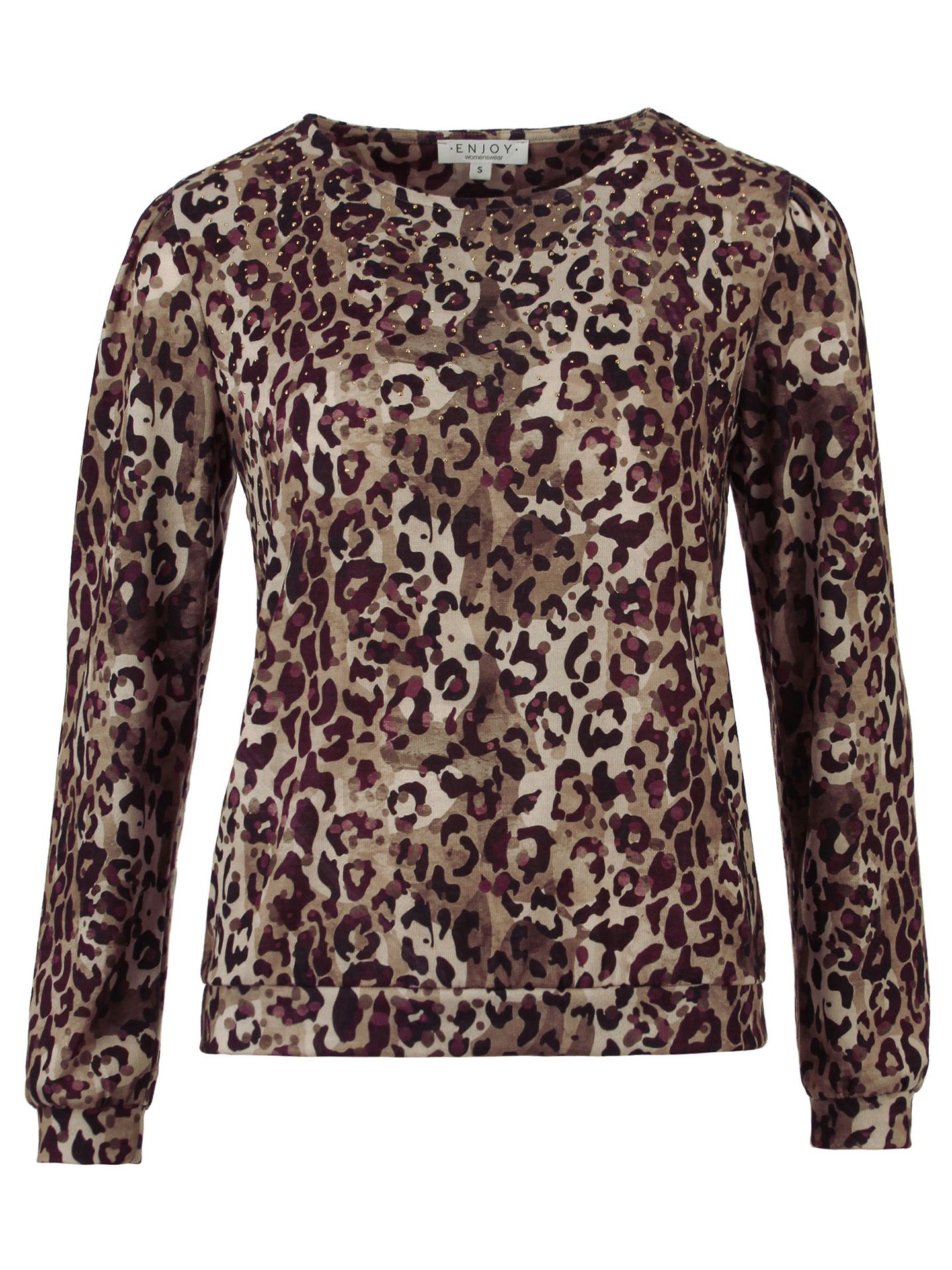 Enjoy Womenswear Shirt Manon Paars 00083218-4100