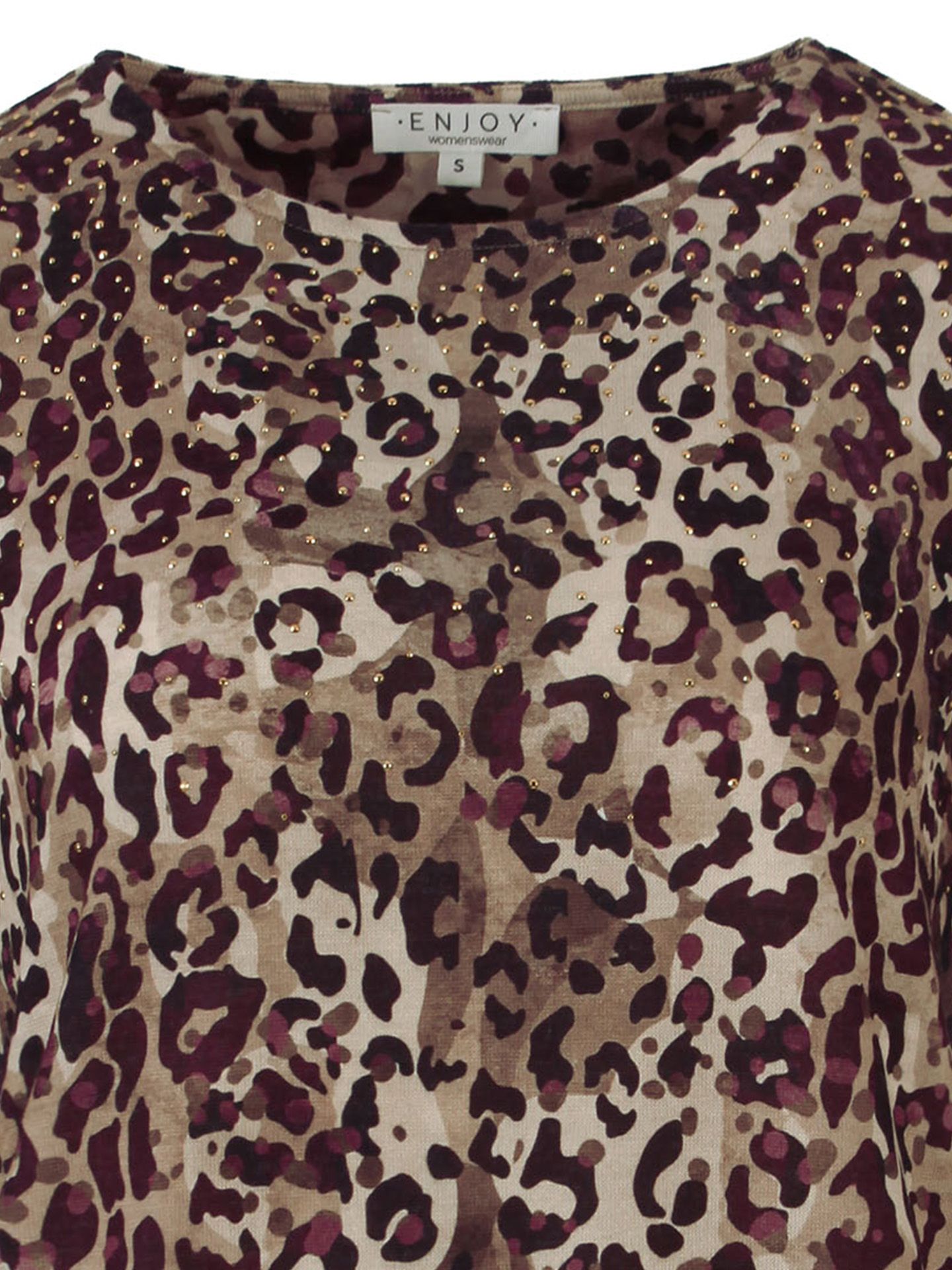 Enjoy Womenswear Shirt Manon Paars 00083218-4100