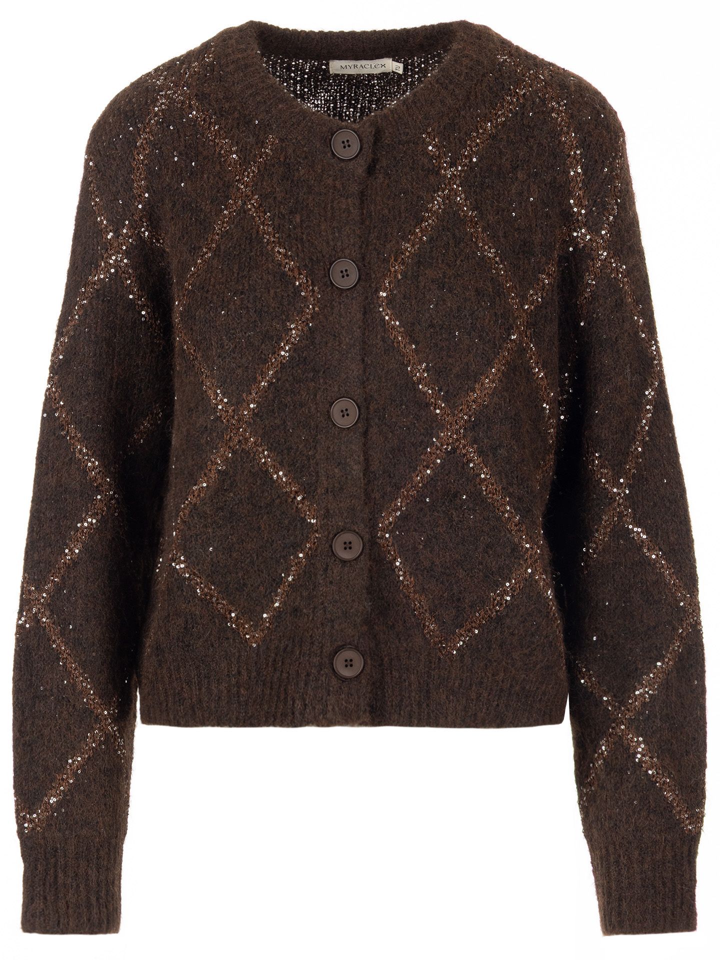  Vest Demi Bruin 00083223-5800