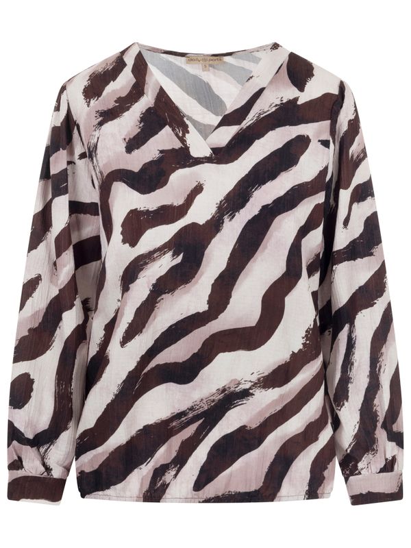 daily parts Blouse Amelia Bruin 2900079688063