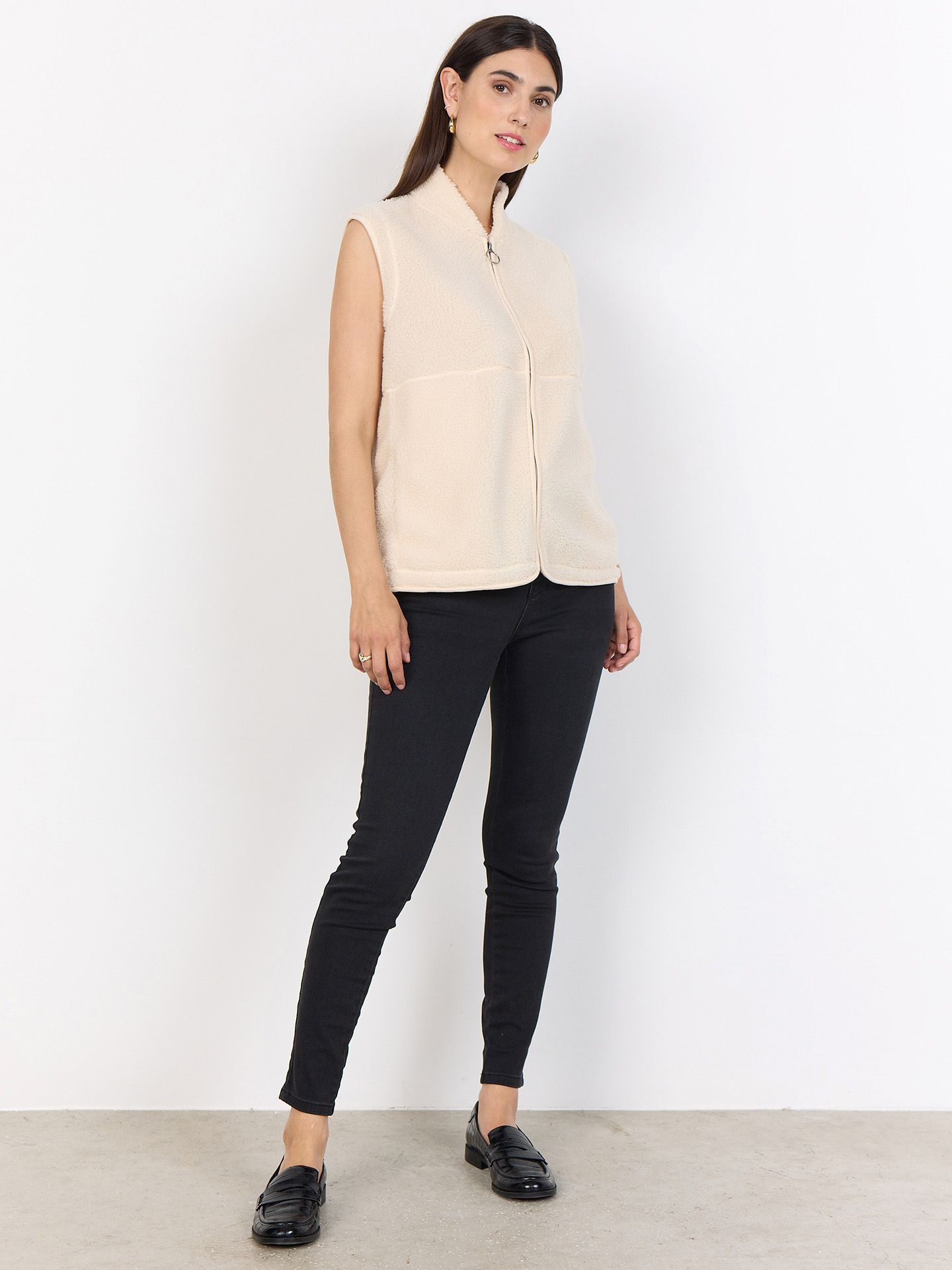 Soyaconcept Gilet Onyx Beige 00083232-5100
