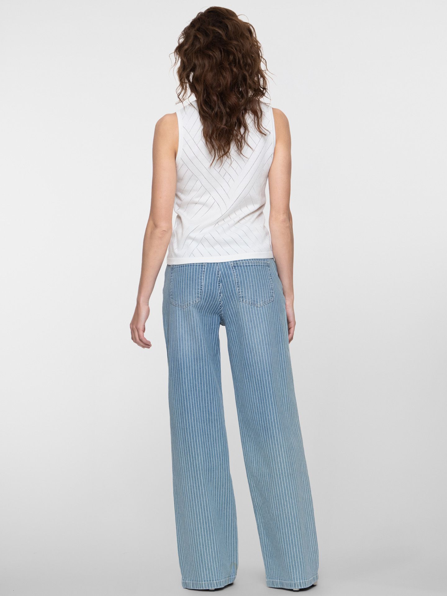 Geisha Straight Jeans Elise Blauw 00083245-500