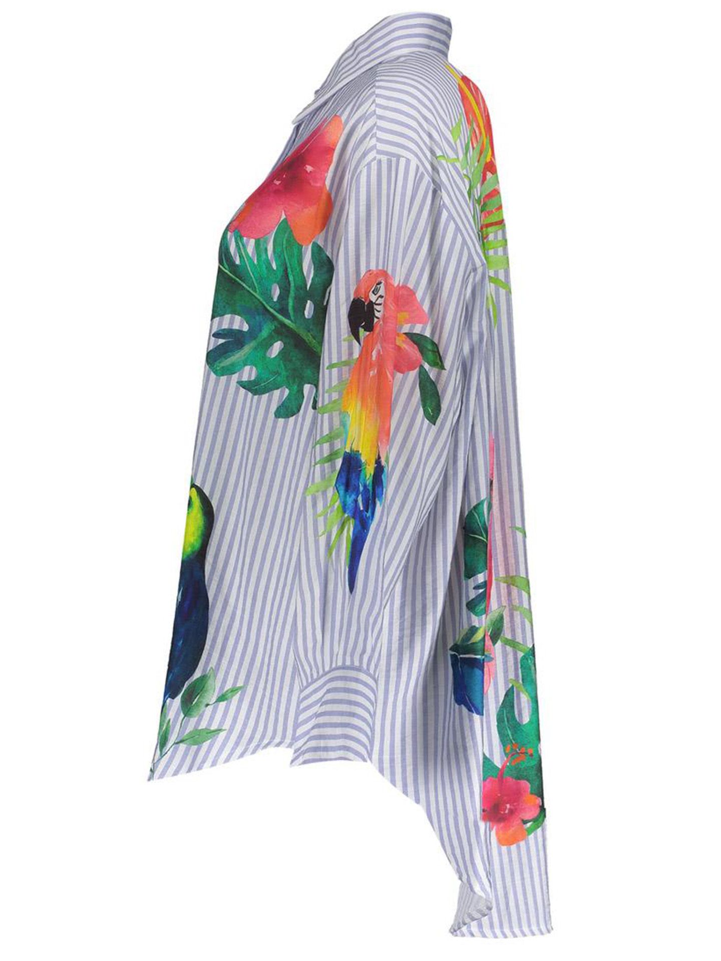 Geisha Blouse Yara Blauw 00083253-1600