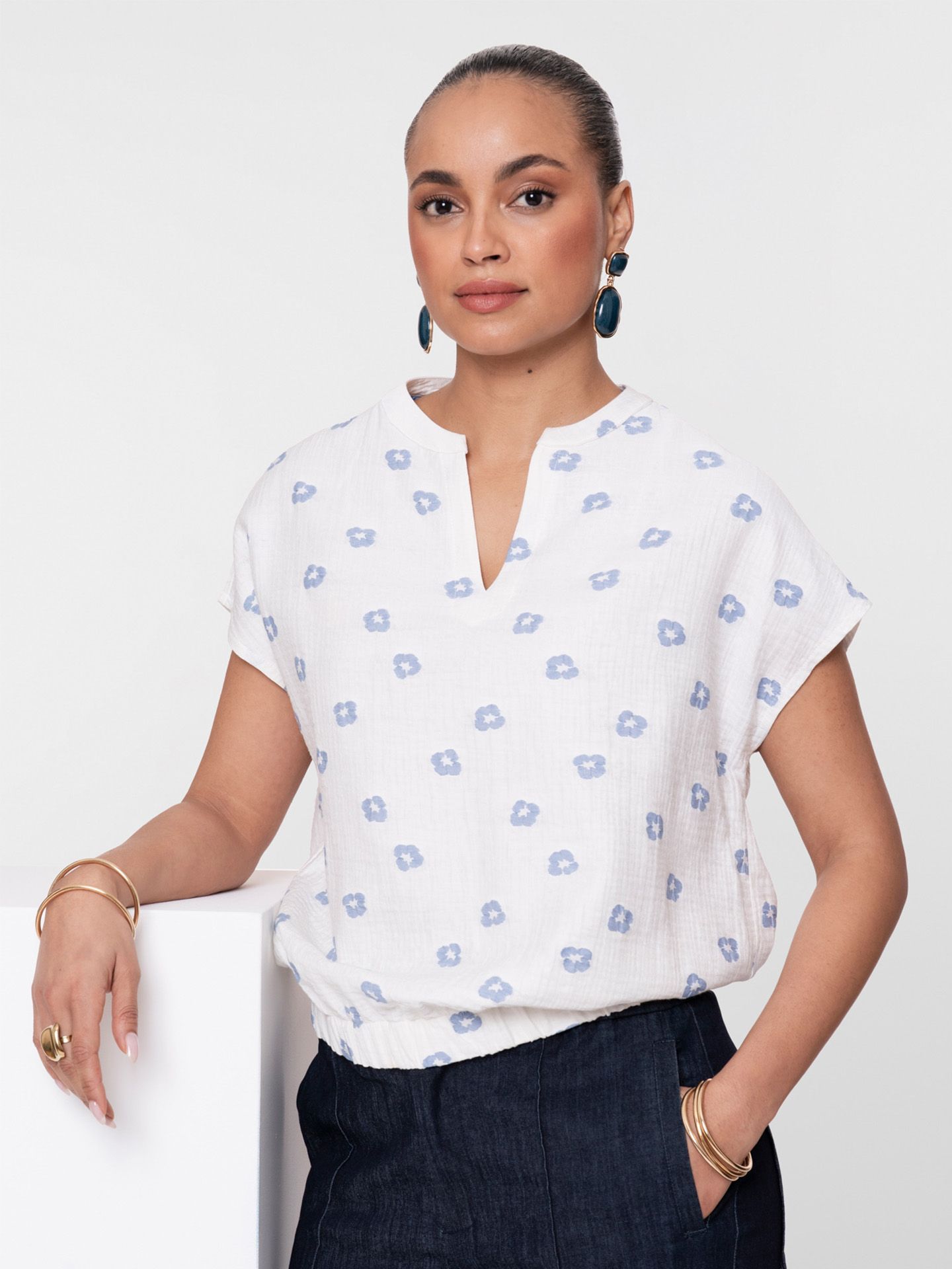 Geisha Top Anna Off white 00083257-5000