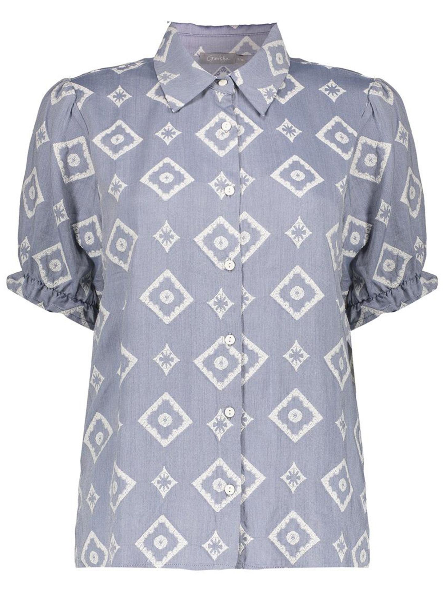 Geisha Blouse Nova Blauw 00083258-1350