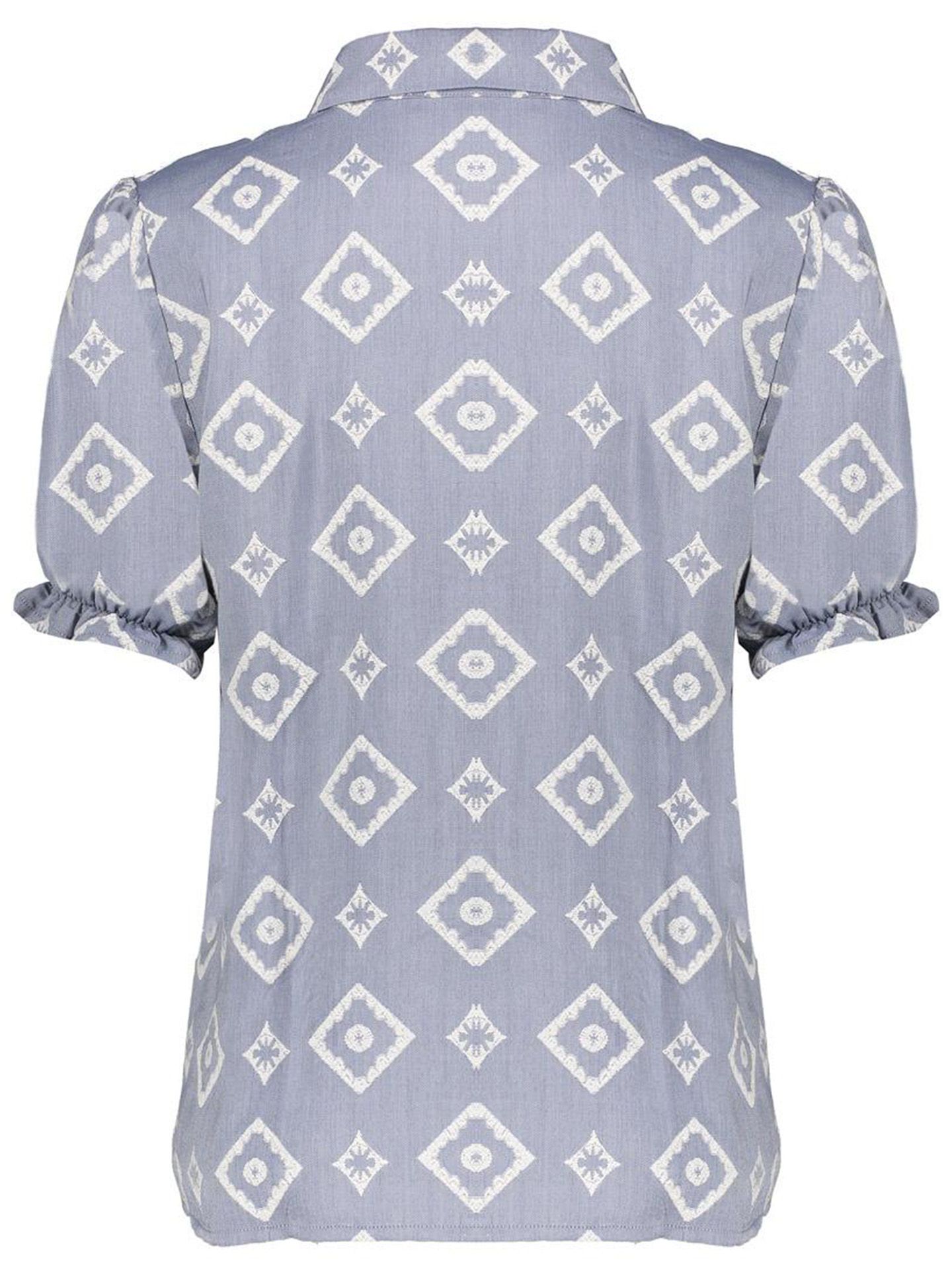 Geisha Blouse Nova Blauw 00083258-1350