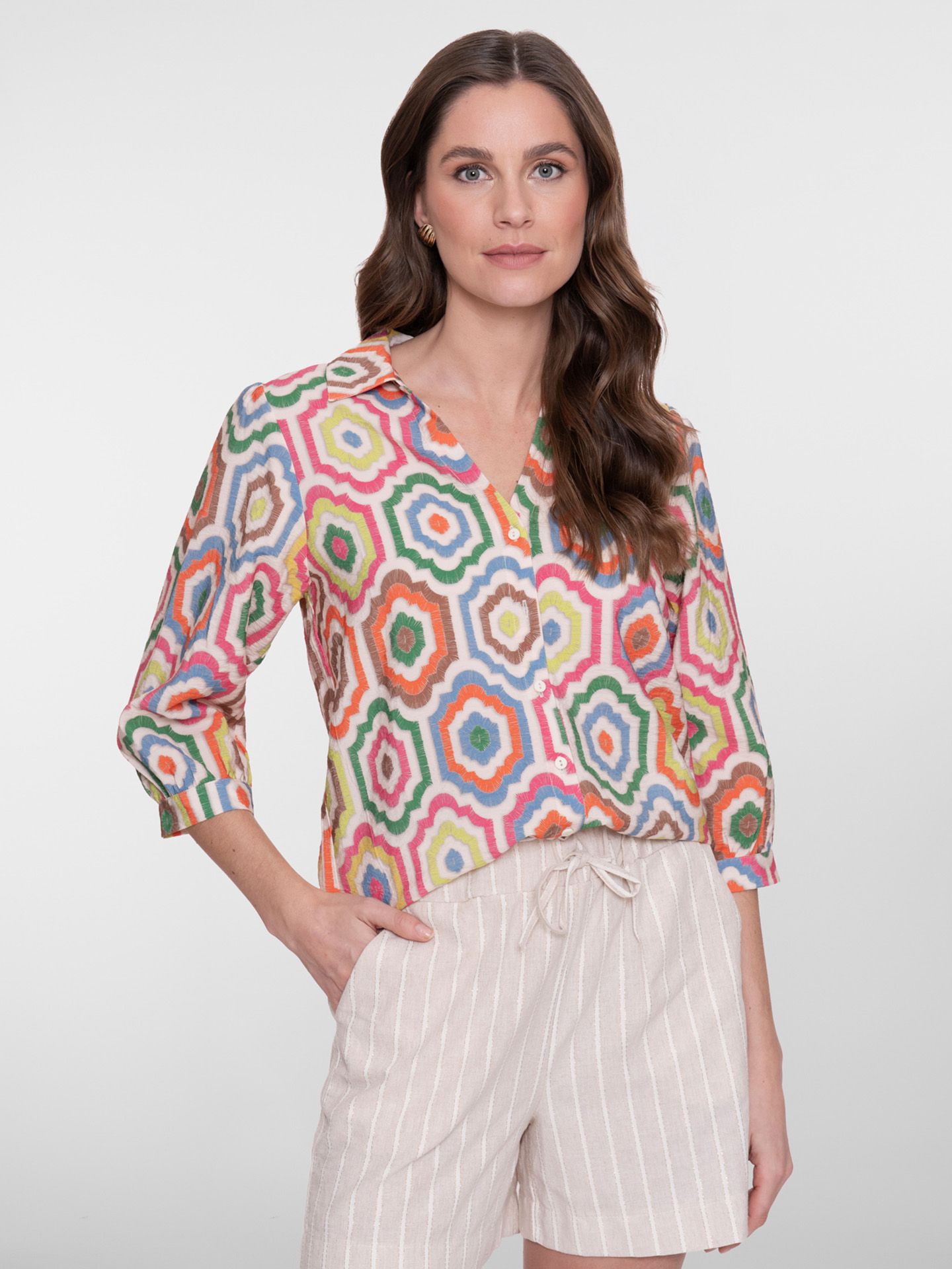 Geisha Blouse Lot Multi 00083259-9600