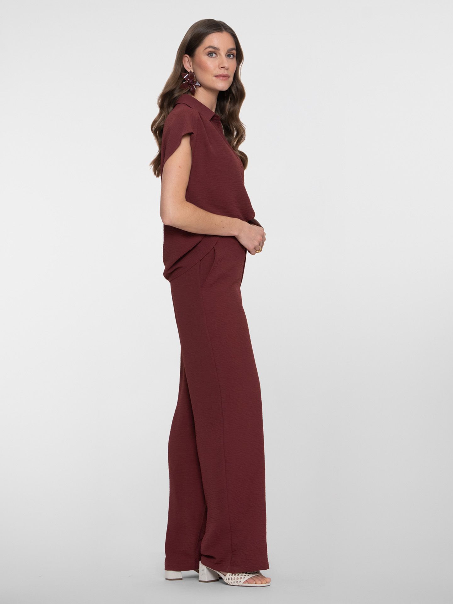 Geisha Pantalon Ester Paars 00083267-4100