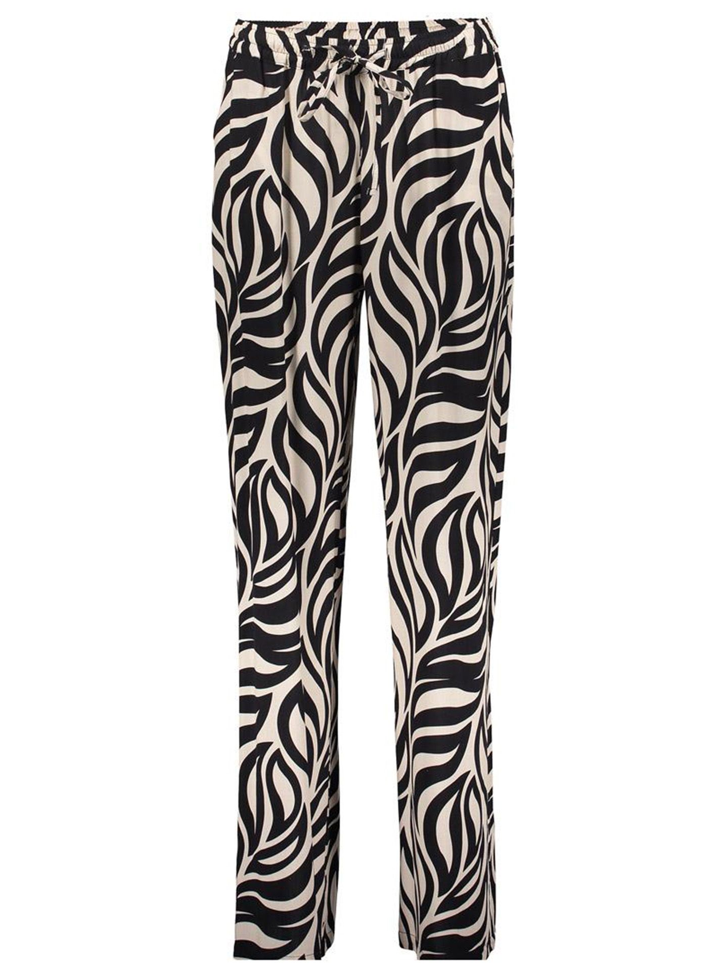 Geisha Pantalon Madison Zwart-wit 00083270-7900