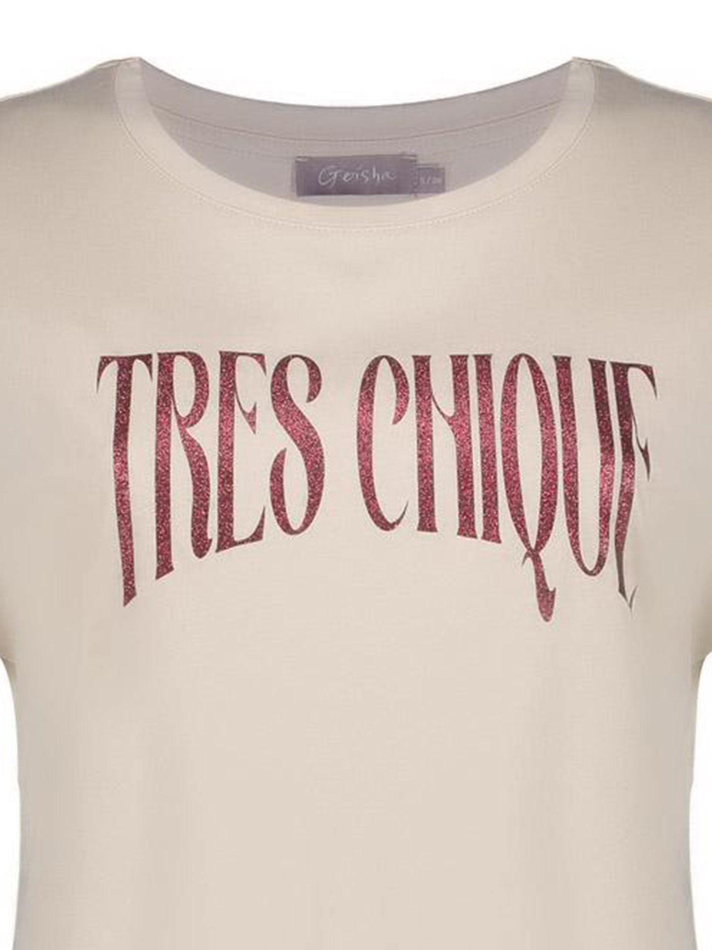 Geisha T-shirt Tres Chique Beige 00083272-5100