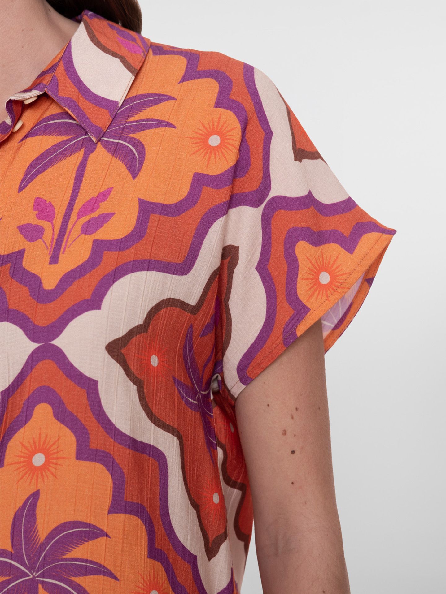 Geisha Blouse Maxine Rood 00083285-3350