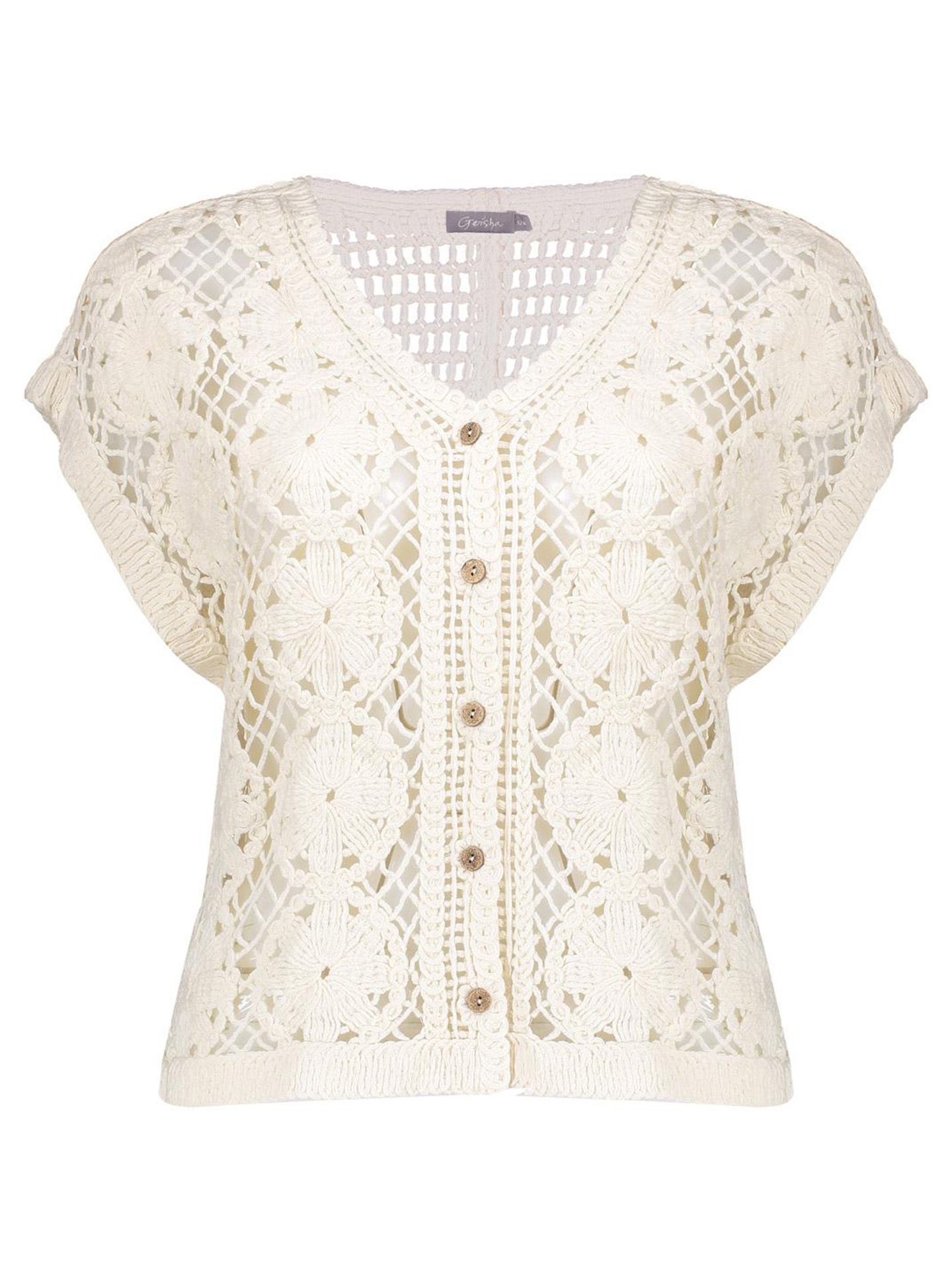 Geisha Vest Geertje Off white 00083288-5000