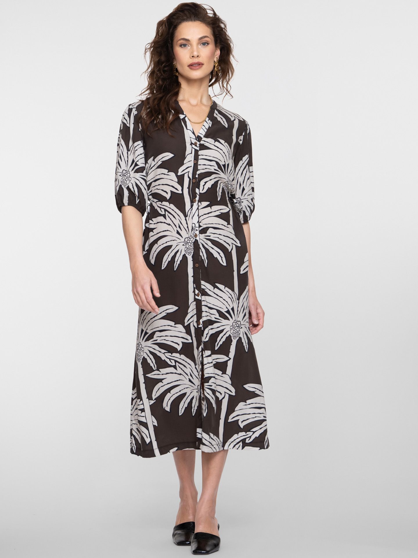 Geisha Jurk Nina Bruin 00083292-5800