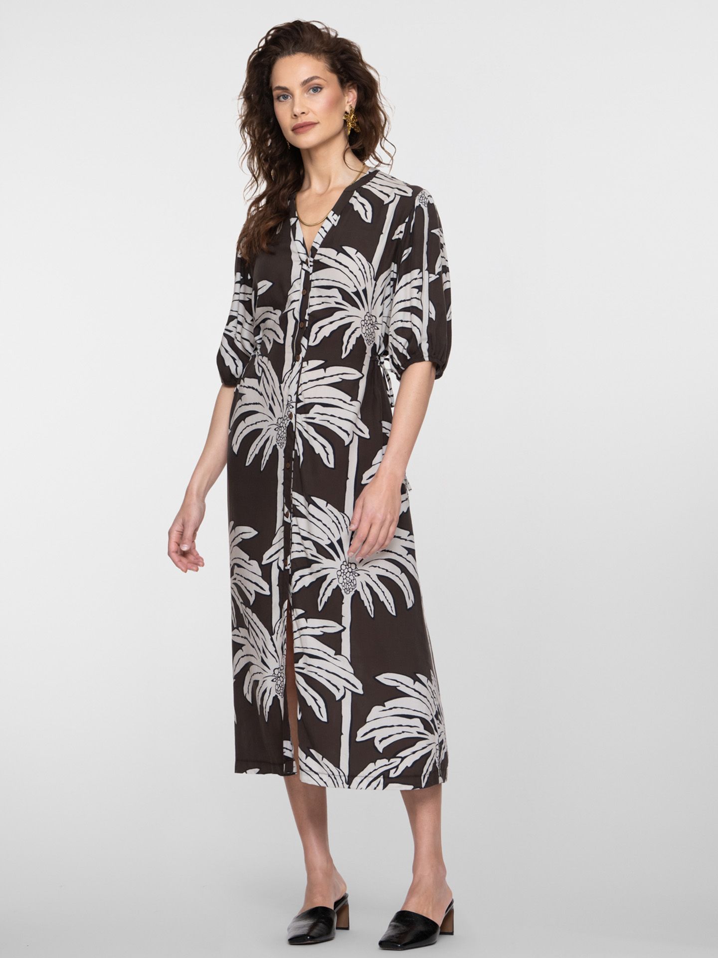 Geisha Jurk Nina Bruin 00083292-5800