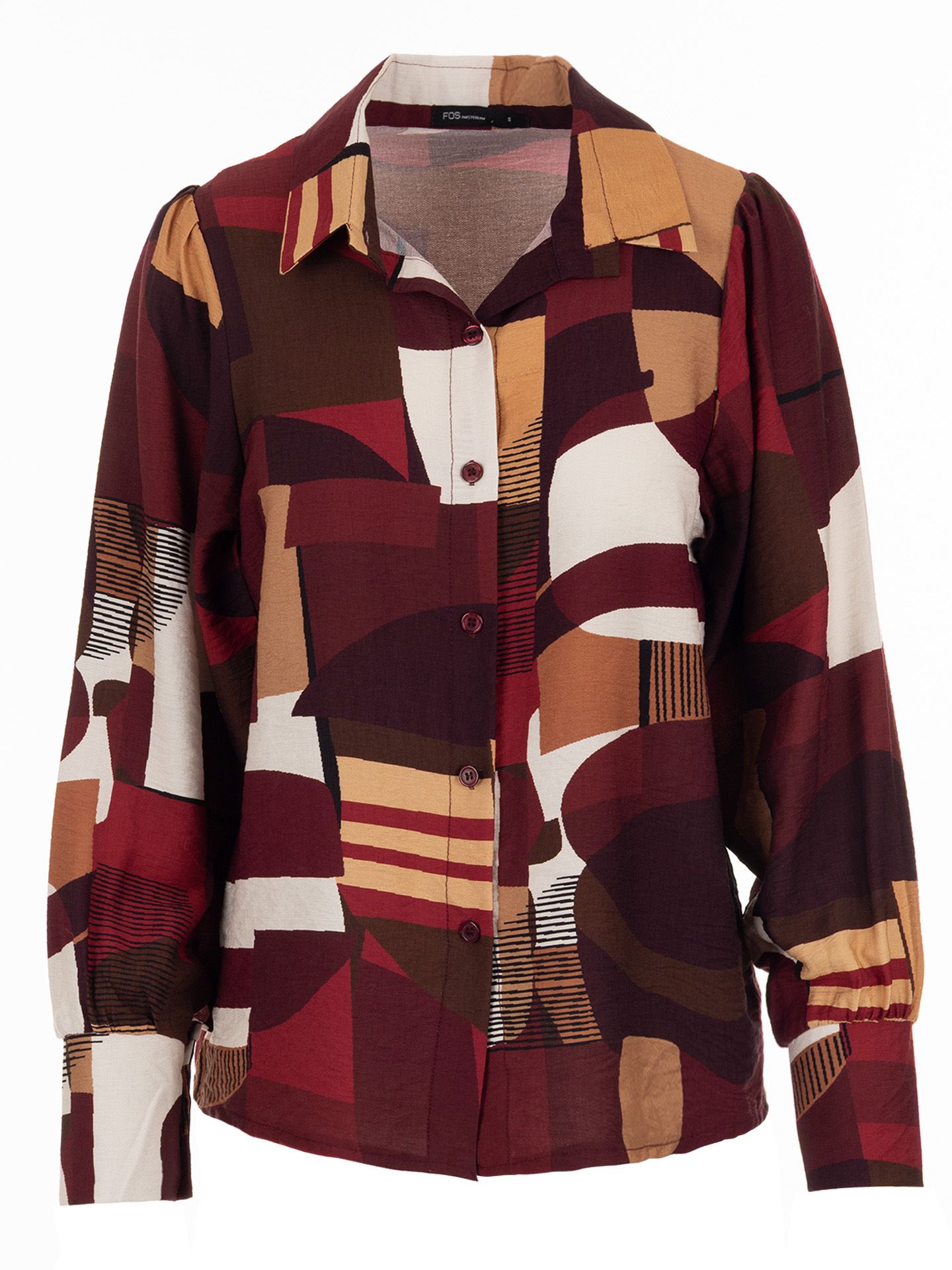 FOS Fashion Blouse Evita Rood 2900079768062