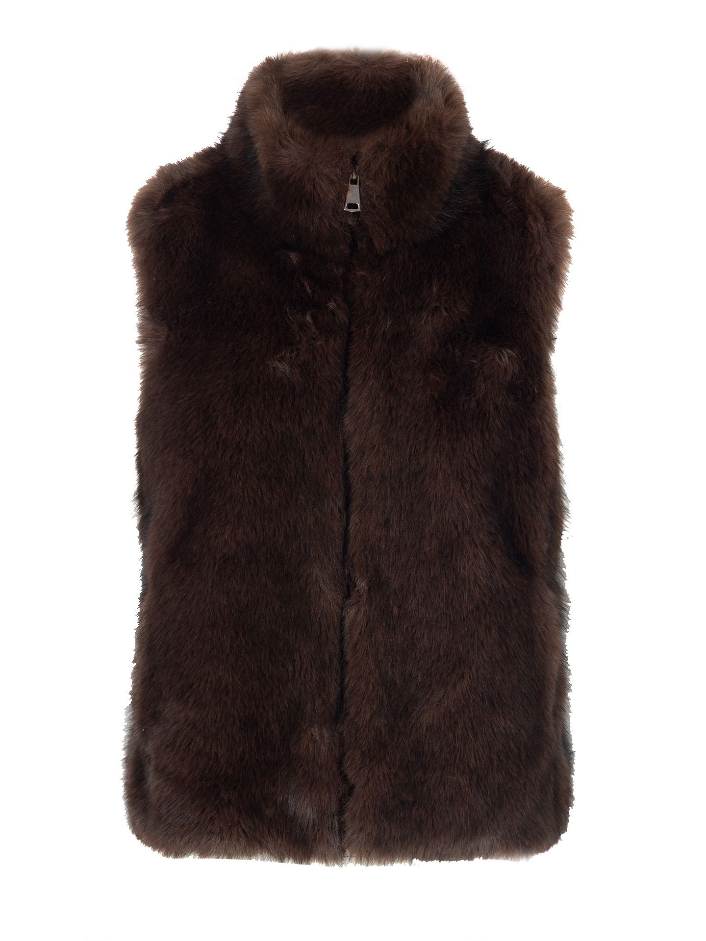 Schijvens mode Gilet Janna Bruin 00083300-5800