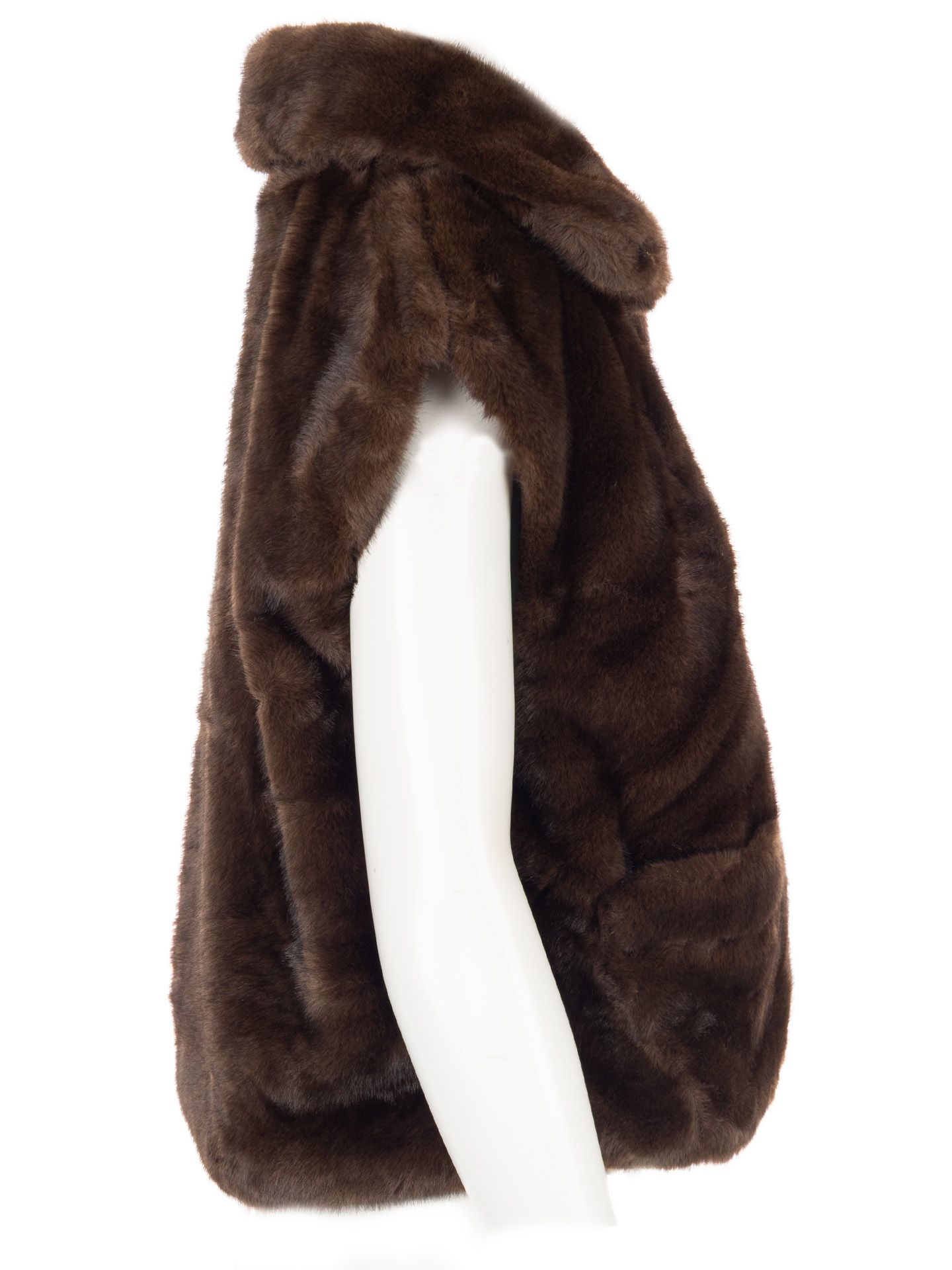 Schijvens mode Gilet Jooske Bruin 00083301-5800