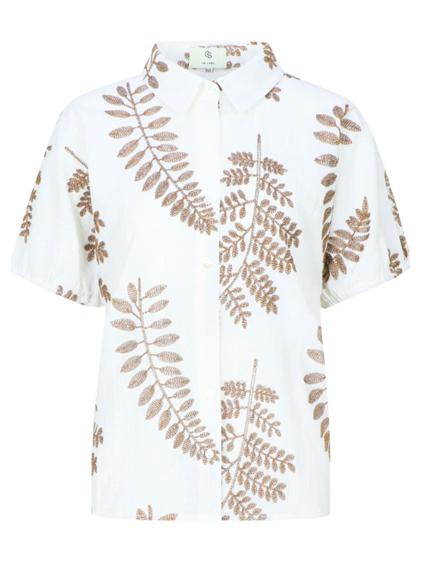 C&S The Label Blouse Lina Off white 00083315-5050