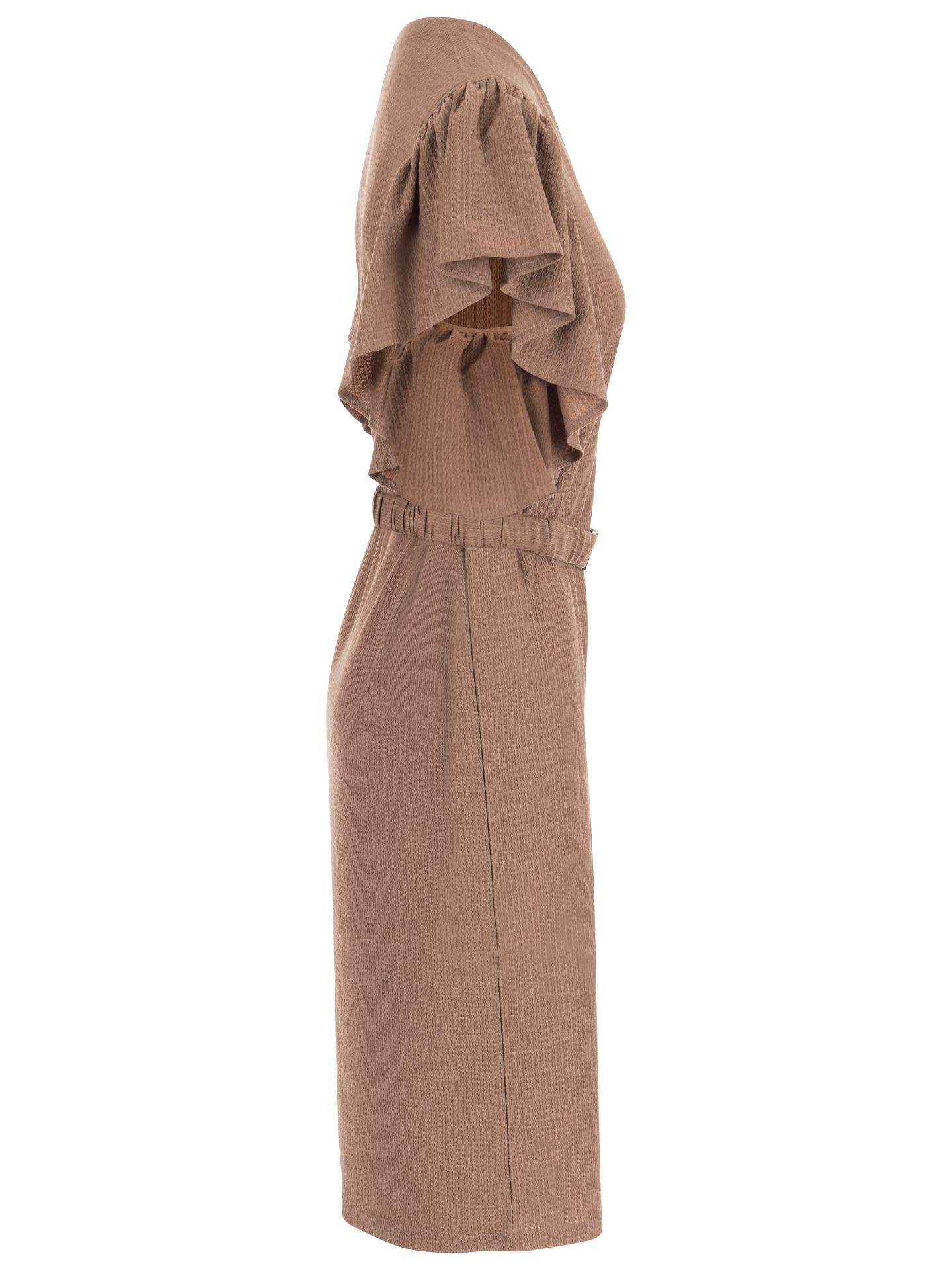 C&S The Label Jurk Daisy Taupe 00083319-5510